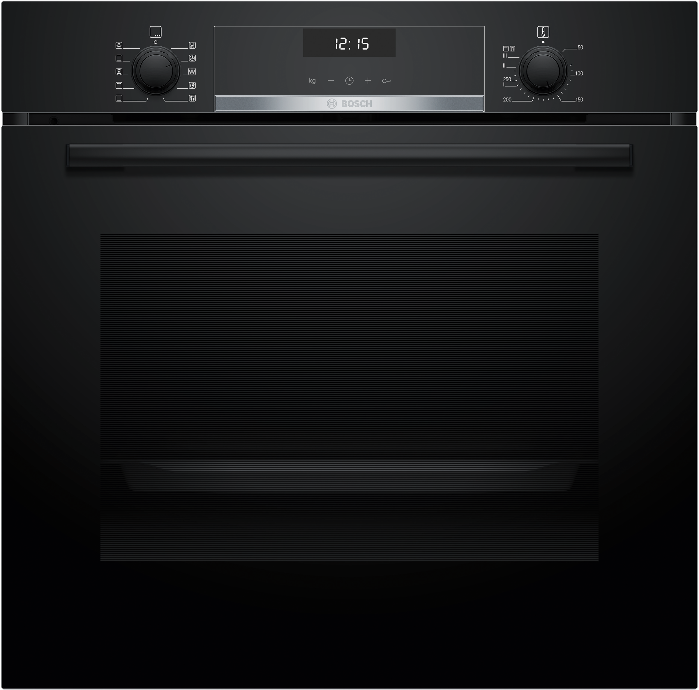 BOSCH Einbaubackofen Serie 6 »HBG537BB3«, mit Teleskopauszug nachrüstbar