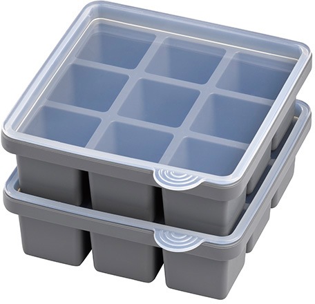 APS Eiswürfelform, (Set, 2 St.), inkl. transparentem Deckel, 4x4x4 cm, für günstig online kaufen
