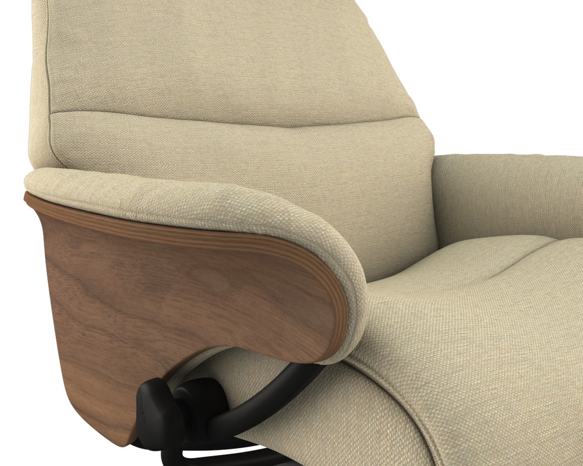 FLEXLUX Relaxsessel »Aarhus, Funktionsessel, Polstersessel, Armlehnen-, TV-Fernsehsessel«, Relaxfunktion & Kopf- Rückenverstellung