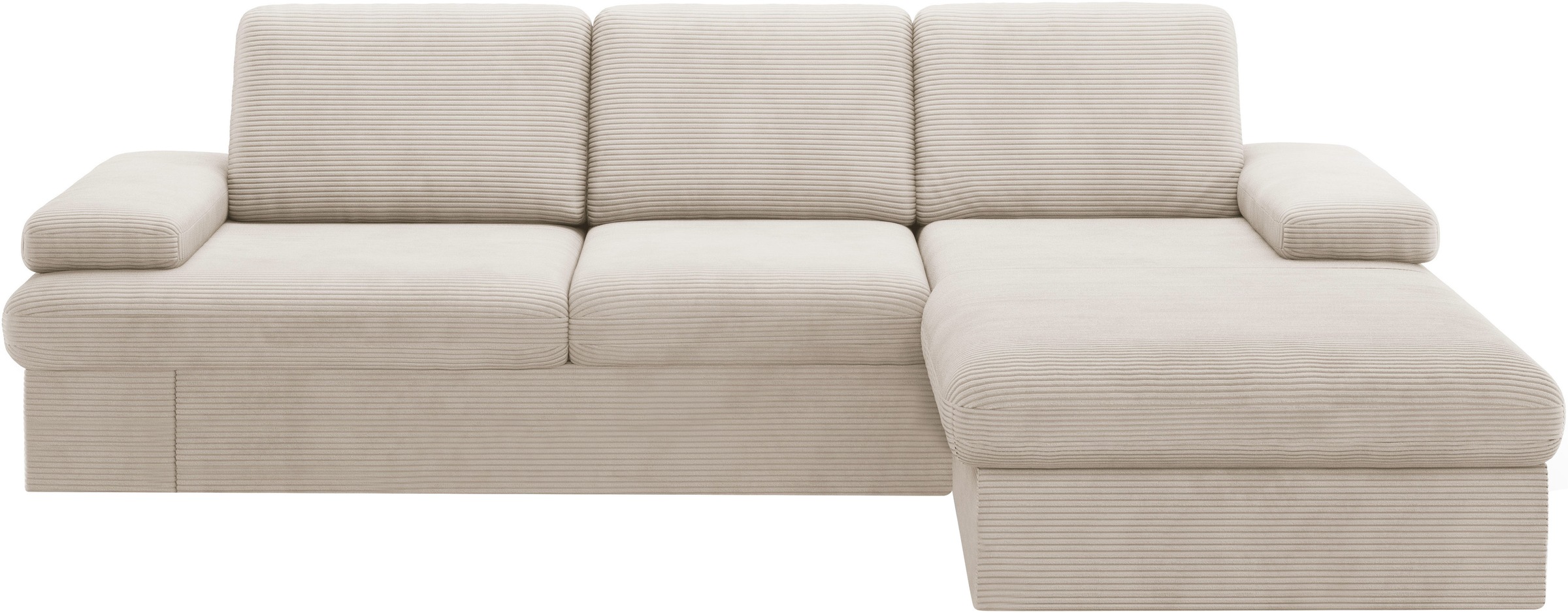 sit&more Ecksofa »Moreno«, mit Armteilverstellung,wahlweise mit Bettfunktion