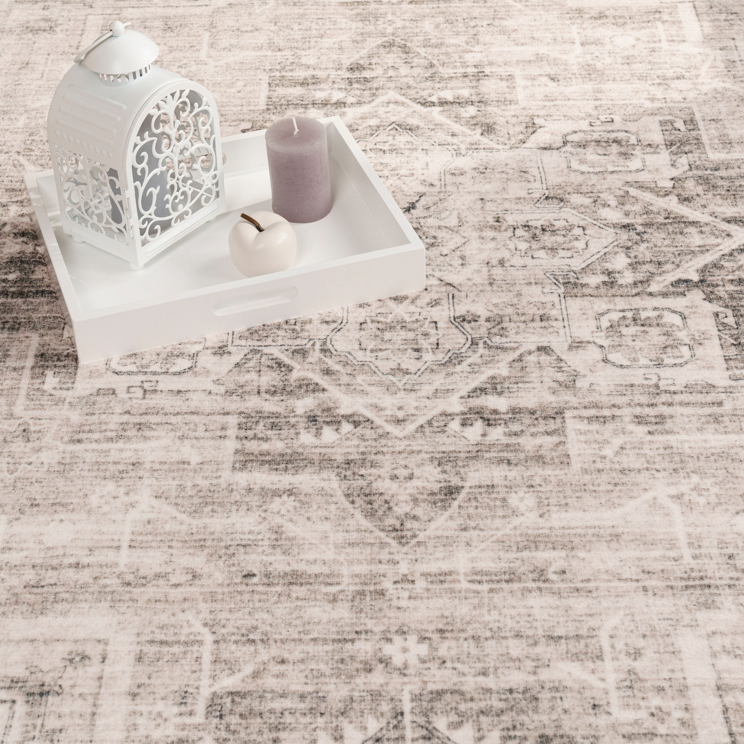 Paco Home Teppich »Cambridge 461«, rechteckig, 12 mm Höhe, Kurzflor, orientalisches Muster, Vintage Design