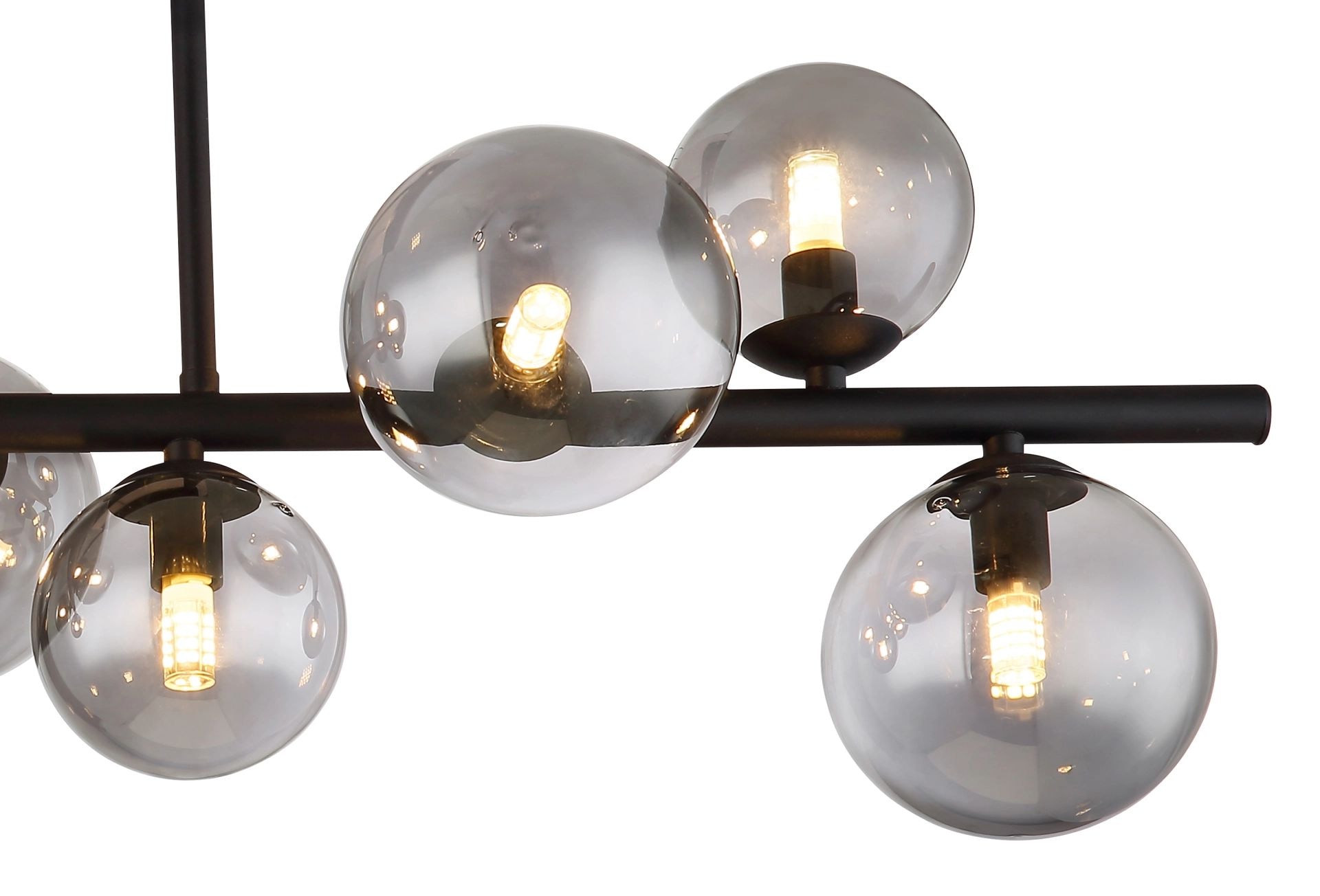 GLOBO LIGHTING LED Deckenleuchte »RIHA«, Leuchtmittel G9 | Leuchtmittel wechselbar, Deckenlampe, Glas, Design Leuchte, Wohnzimmer, Esszimmer
