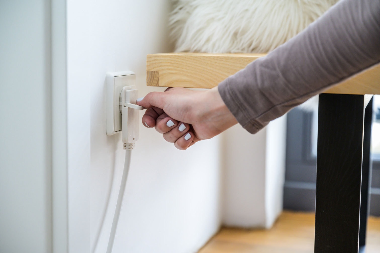 Brennenstuhl Verlängerungskabel »H05VV-F3G1,5 mit Kischu u. Flachstecker« Typ F (Schuko) Typ F (Schuko) 1.000 cm