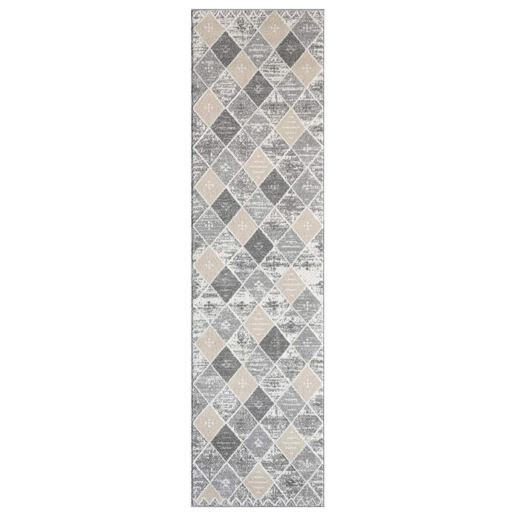 Carpet City Teppich »FLAIR179«, rechteckig, 11 mm Höhe, Kurzflor-Teppich, Skandi-Stil, Wohnzimmer