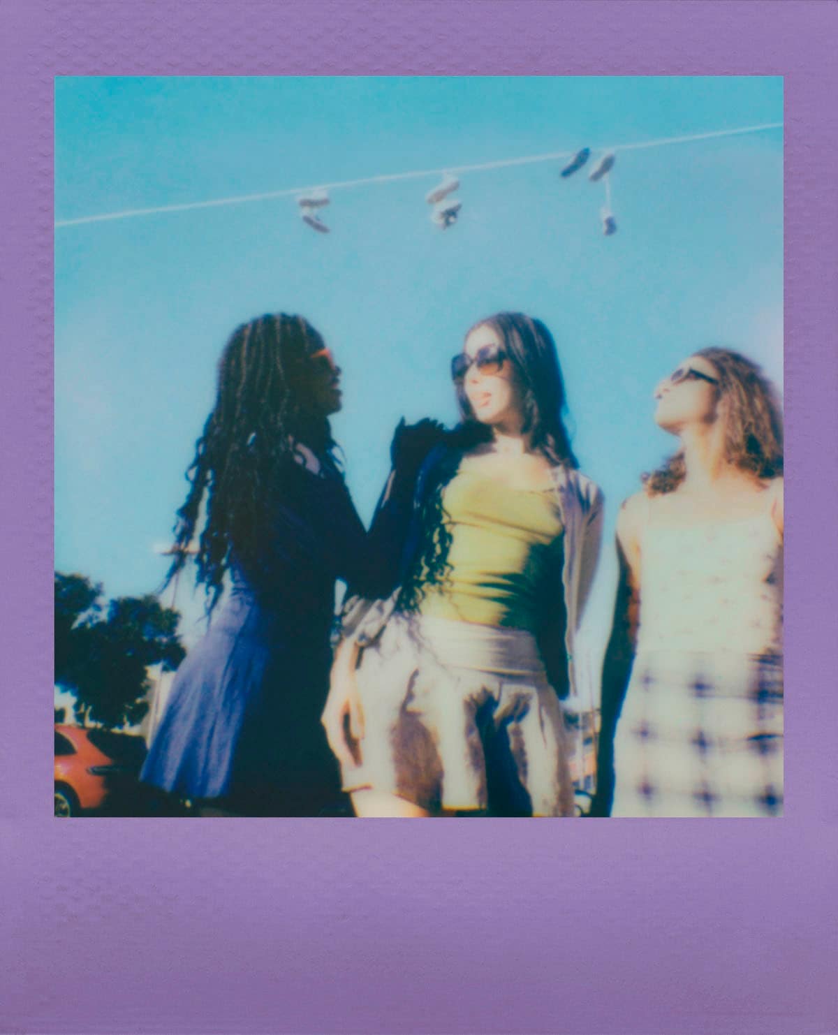 Polaroid Fotopapier »Go Film Pack 2x8 Purple Haze Frame«, 6,66 x 5,39