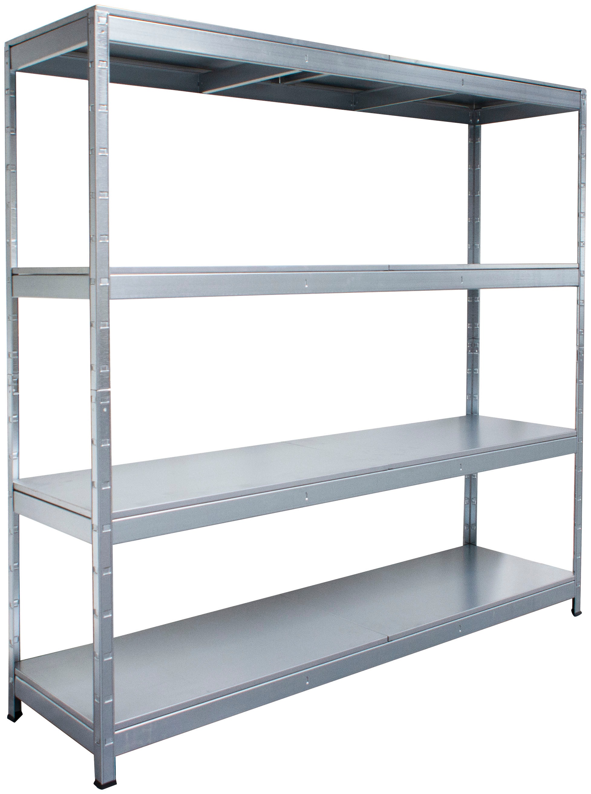 Schulte Steck-Weitspann/Schwerlast-Grundregal 180 cm x 143 cm x 50 cm Verzi günstig online kaufen