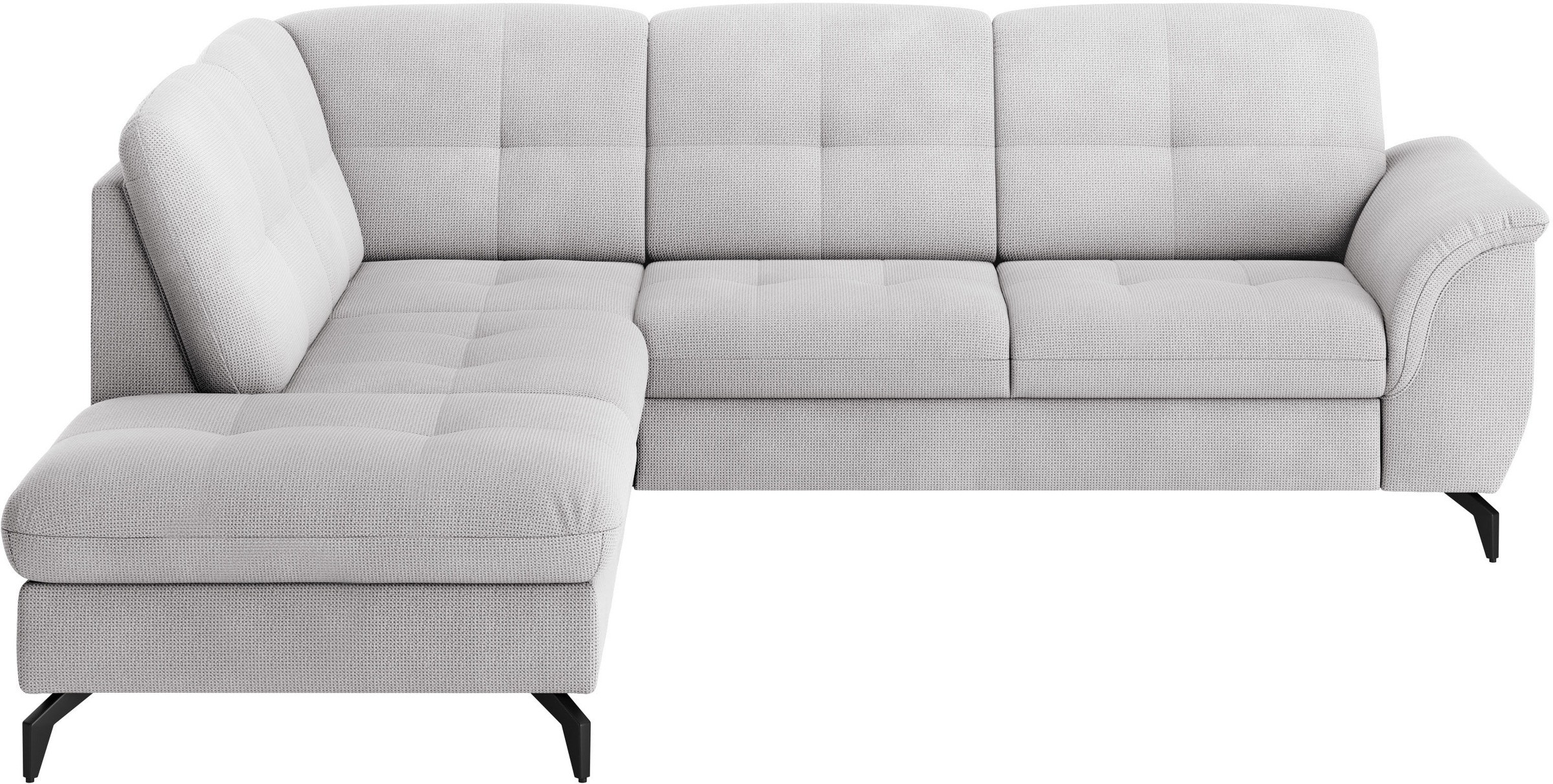 sit&more Ecksofa »Zora L-Form«, wahlweise mit Bettfunktion und Bettkasten