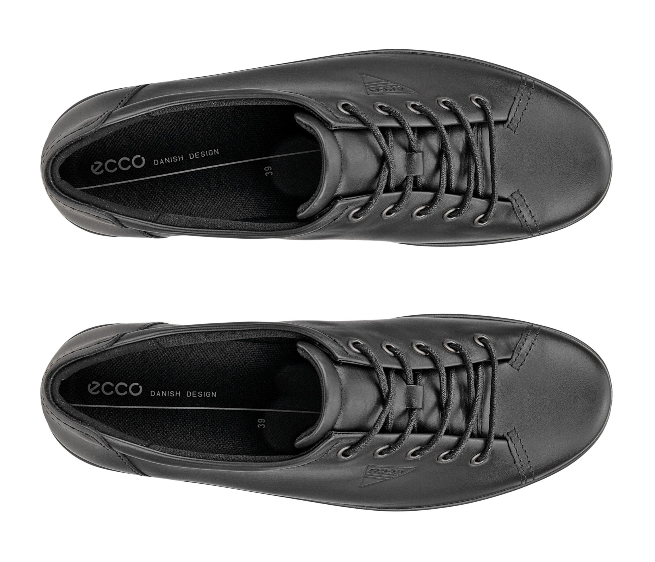 Ecco Schnürschuh »Ecco Soft 2.0«  , Freizeitschuh, Halbschuh, Schnürschuh mit dezenter Logo Prägung
