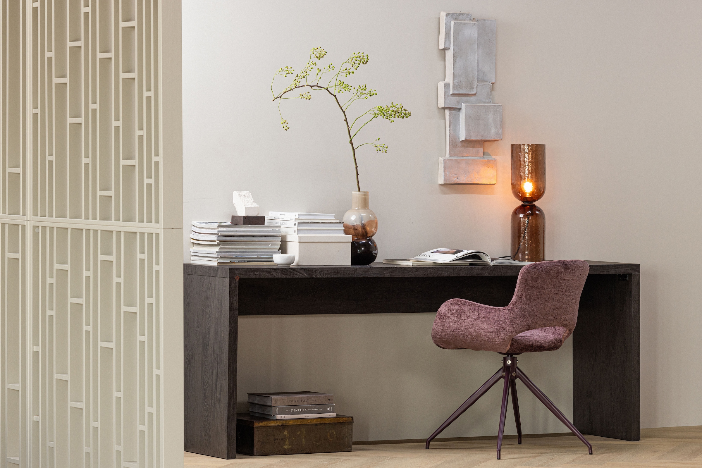 WOOOD Esszimmerstuhl »Eliva mit Grobstruktur-Velvetbezug und Metallgestell 58 x 82 x 58 cm« () Sehr hohe Verschleißfestigkeit, Drehmechanismus, Pfleiglicht