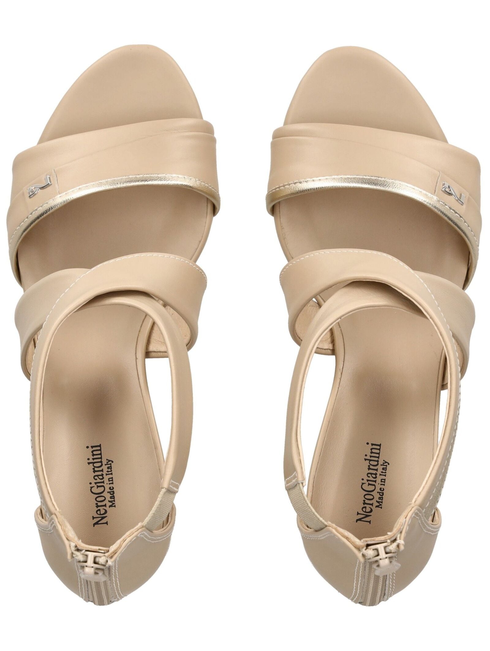 Nero Giardini High-Heel-Sandalette »Nero Giardini Sandalen Leder«