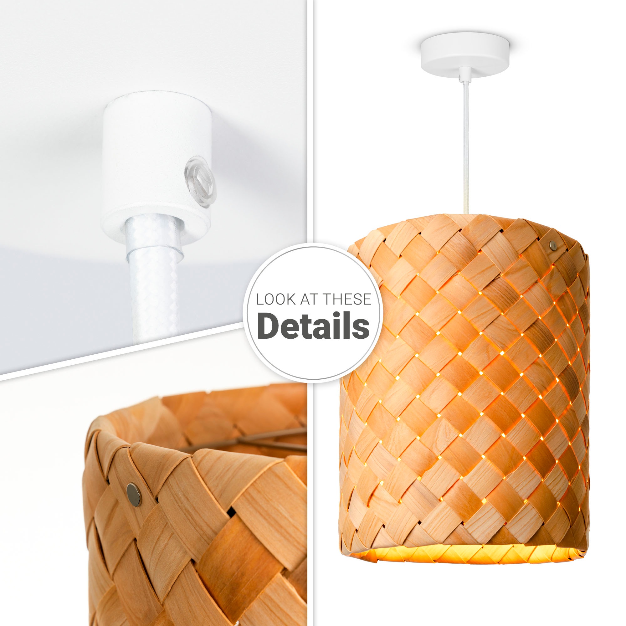 Paco Home Pendelleuchte »HUGO PD1« E27