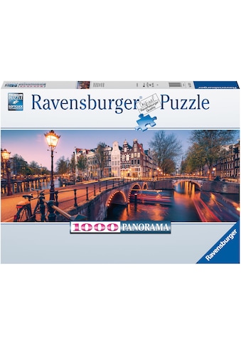 Puzzle »Abend in Amsterdam«
