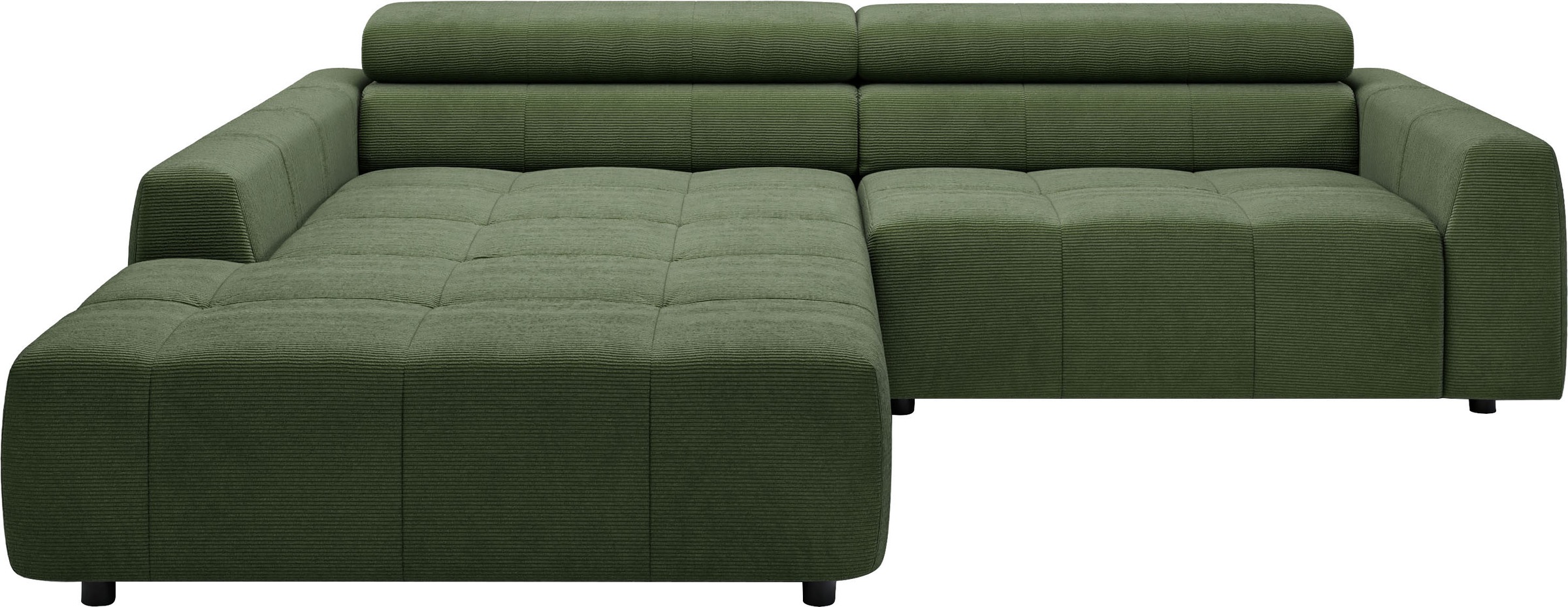 3C Candy Ecksofa »Denver auch mit Cord- und Easy care-Bezug, Kopfteilverste günstig online kaufen