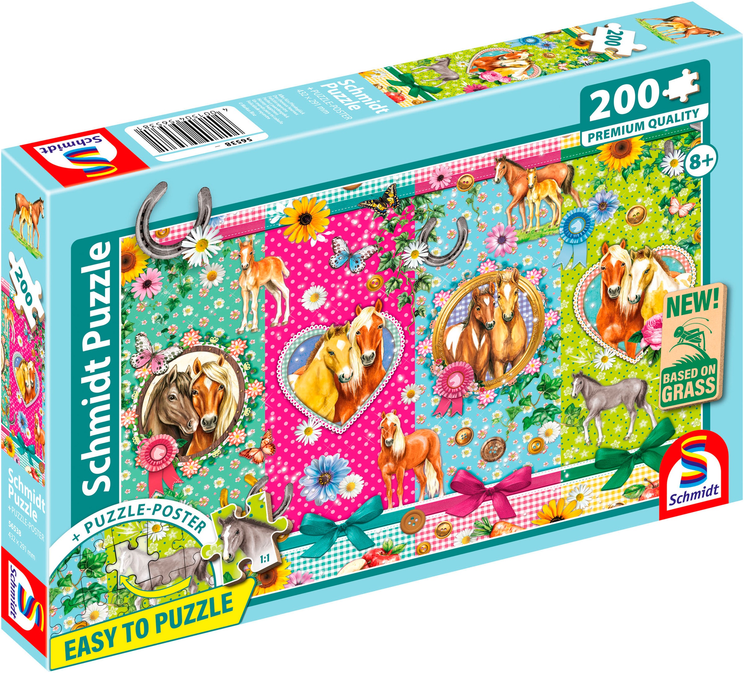 Schmidt Spiele Puzzle »Alles fürs Pferdeglück«, Made in Europe