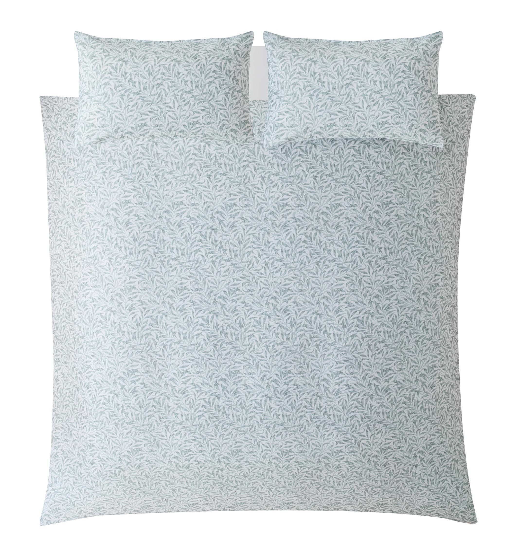 WILLIAM MORRIS AT HOME Wendebettwäsche »Pimpernell, aus Baumwoll Satin,« 3 tlg. tlg. mit floralem Muster, 200x200cm