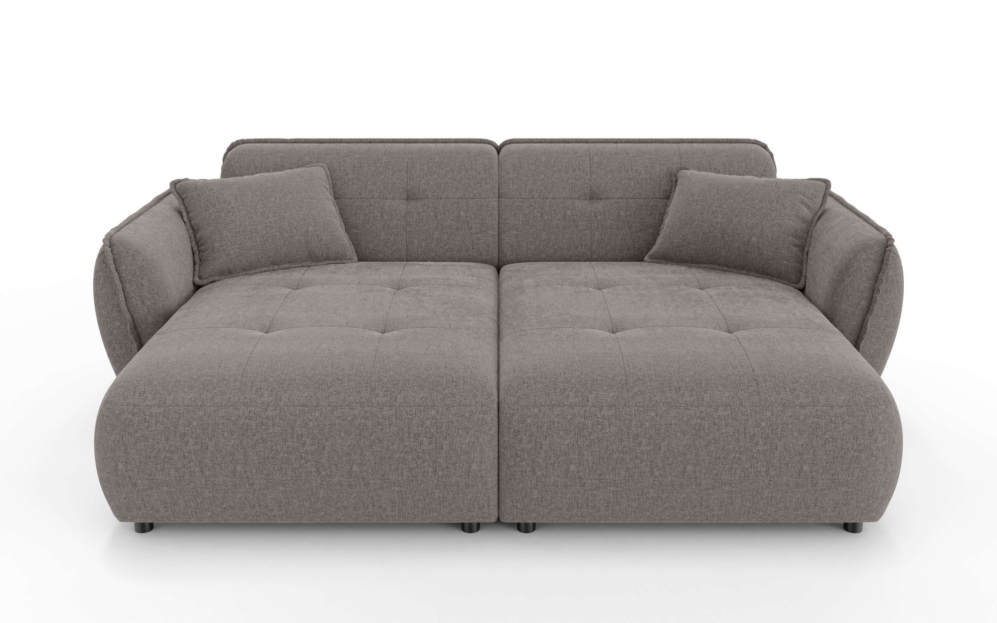 Home affaire Big-Sofa »MIRELDA Design-Sofa mit Steppungen, extra tief, Brei günstig online kaufen