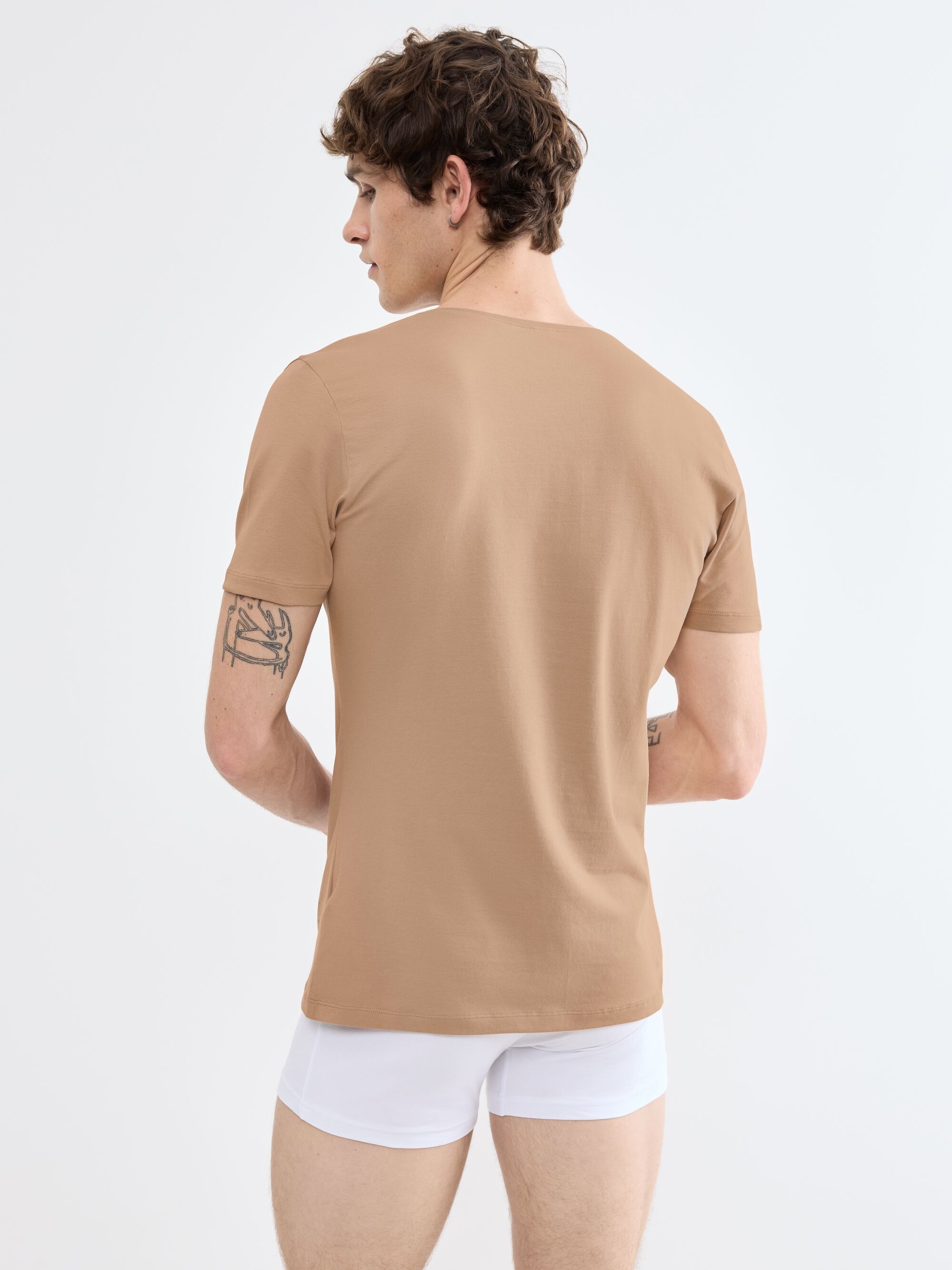sloggi Unterziehshirt »SLG Base V Neck Shirt« weiches und edles Material