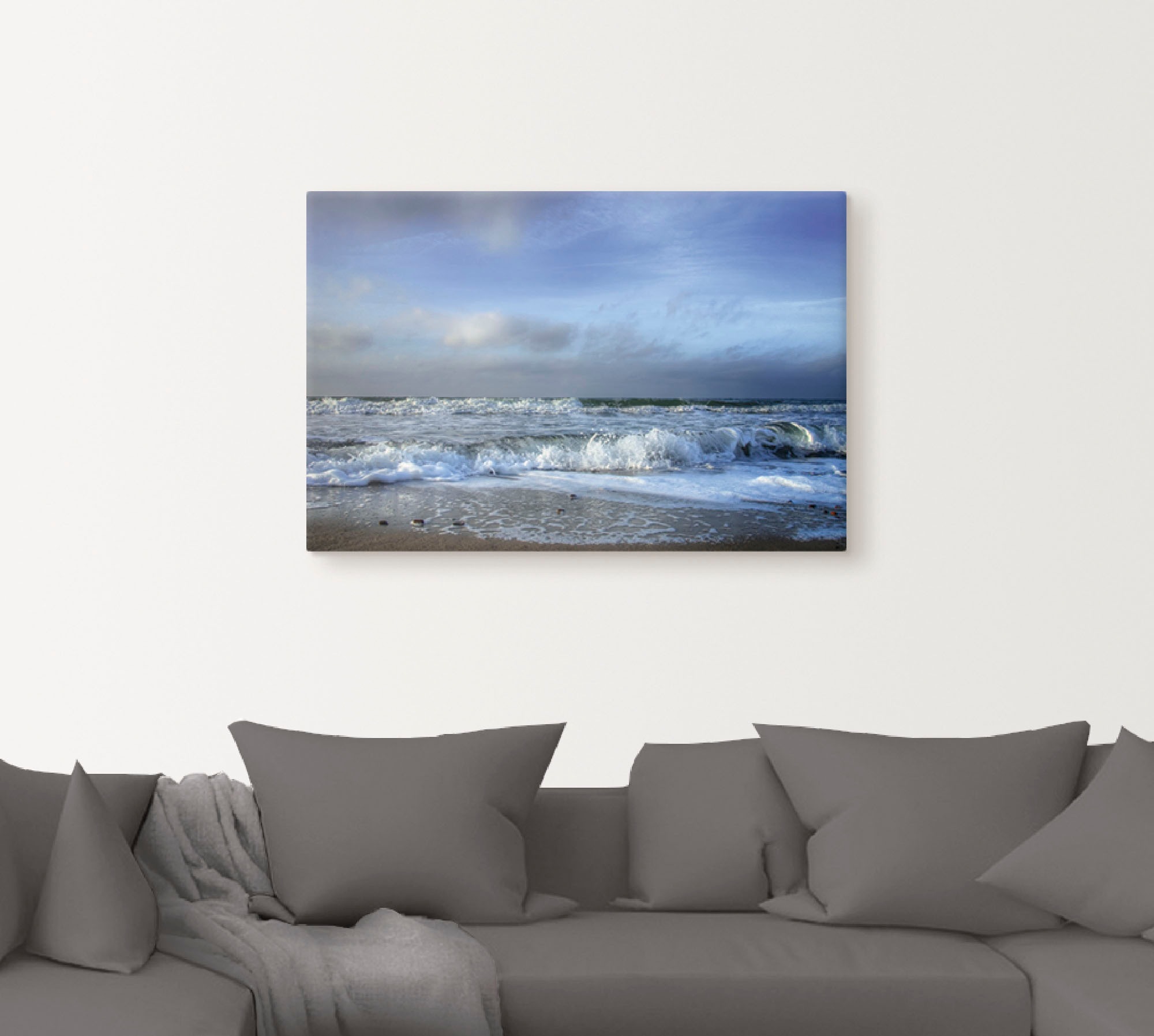 Artland Wandbild "Ostsee", Strand, (1 St.), als Leinwandbild, Poster in ver günstig online kaufen