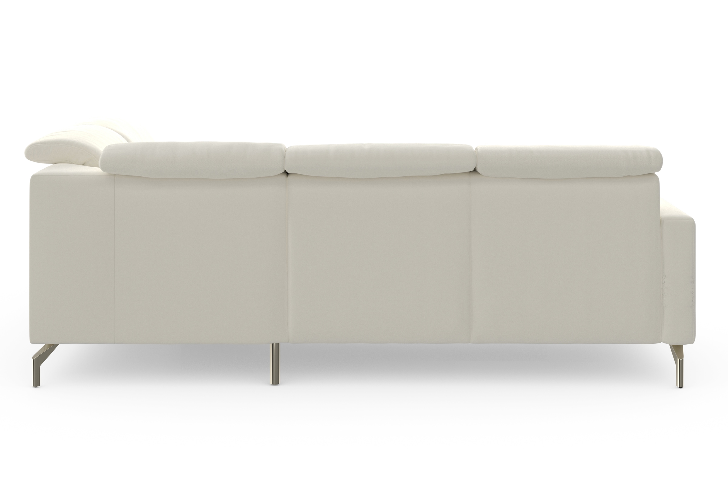 sit&more Ecksofa »Bailando L-Form«, wahlweise mit Kopfteilverstellung und Vorziehsitz, motorisch