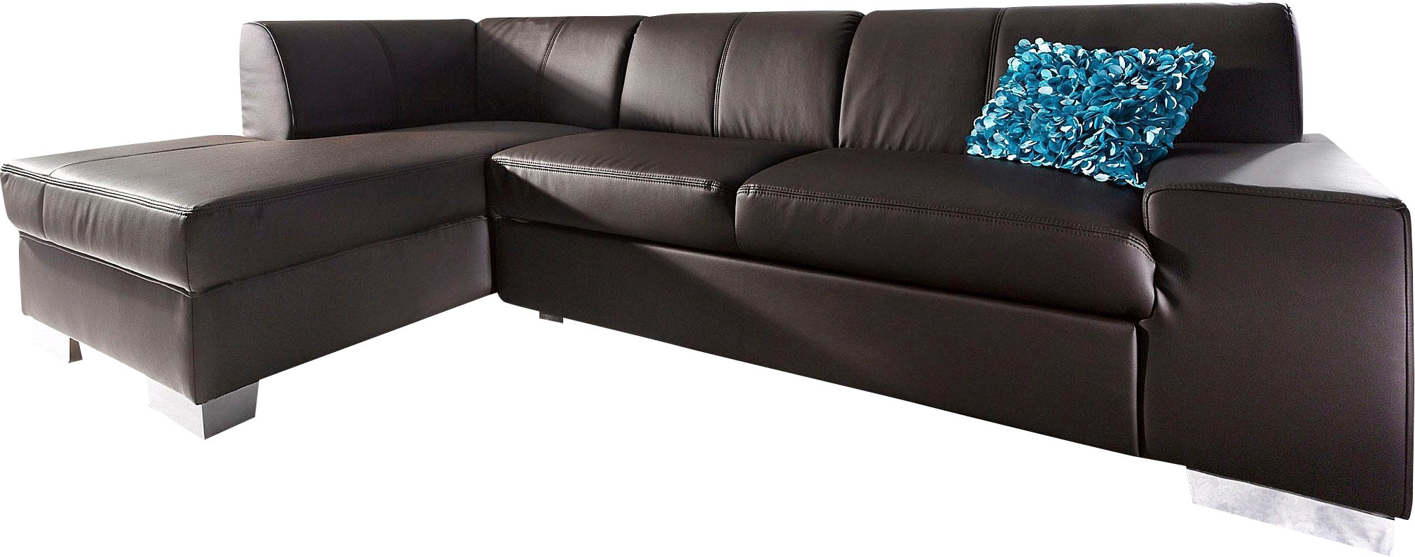 DOMO collection Ecksofa »Star, zeitlose Formensprache, elegante Optik, Brei günstig online kaufen