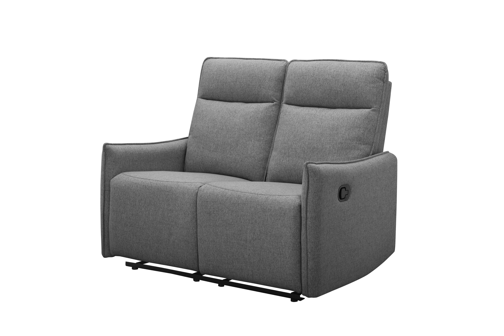 Dorel Home 2-Sitzer »Lugo, Kinosofa mit Reclinerfunktion in Kunstleder und Webstoff«, mit manueller Relaxfunktion in beiden Sitzen