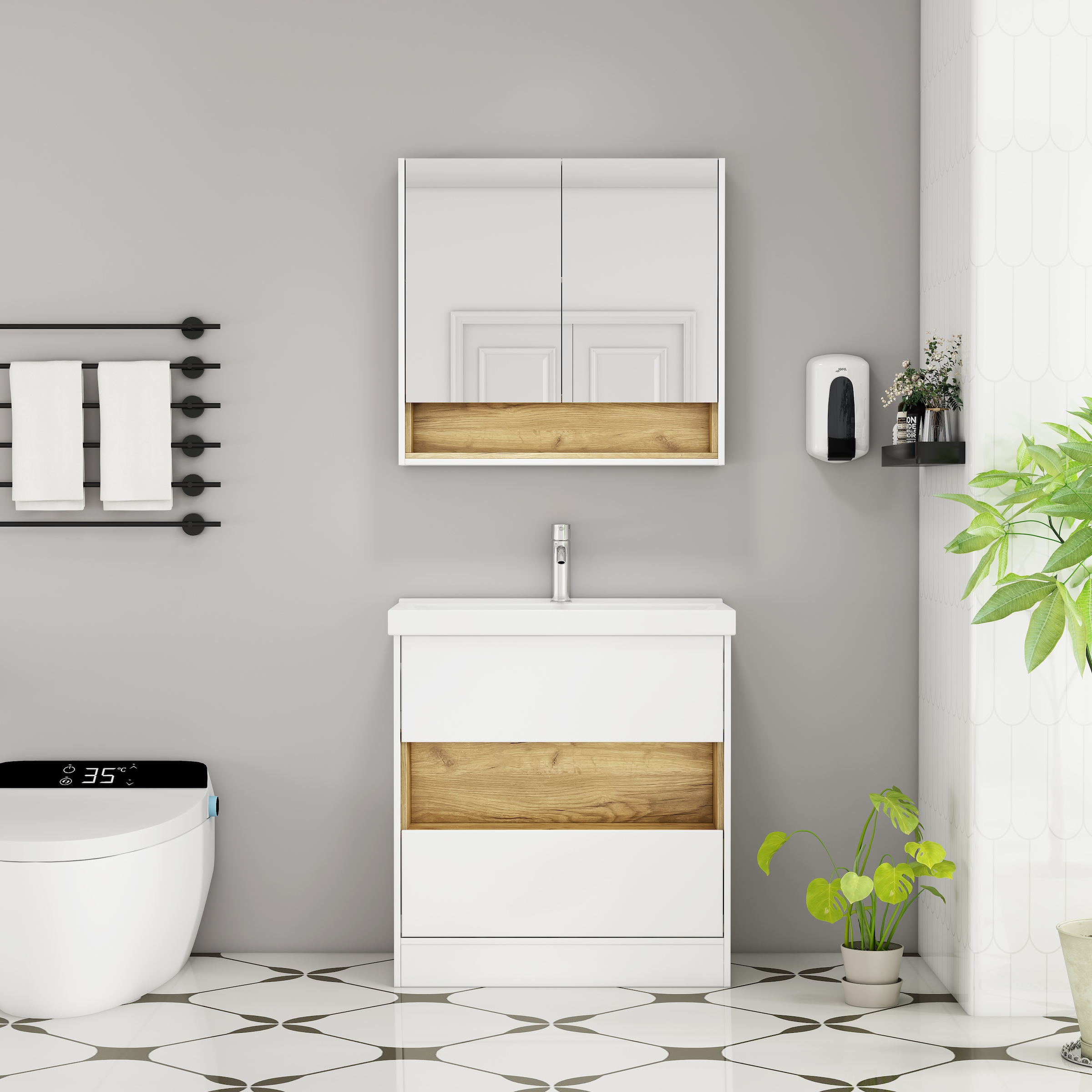 welltime Badezimmer-Set »Valencia«