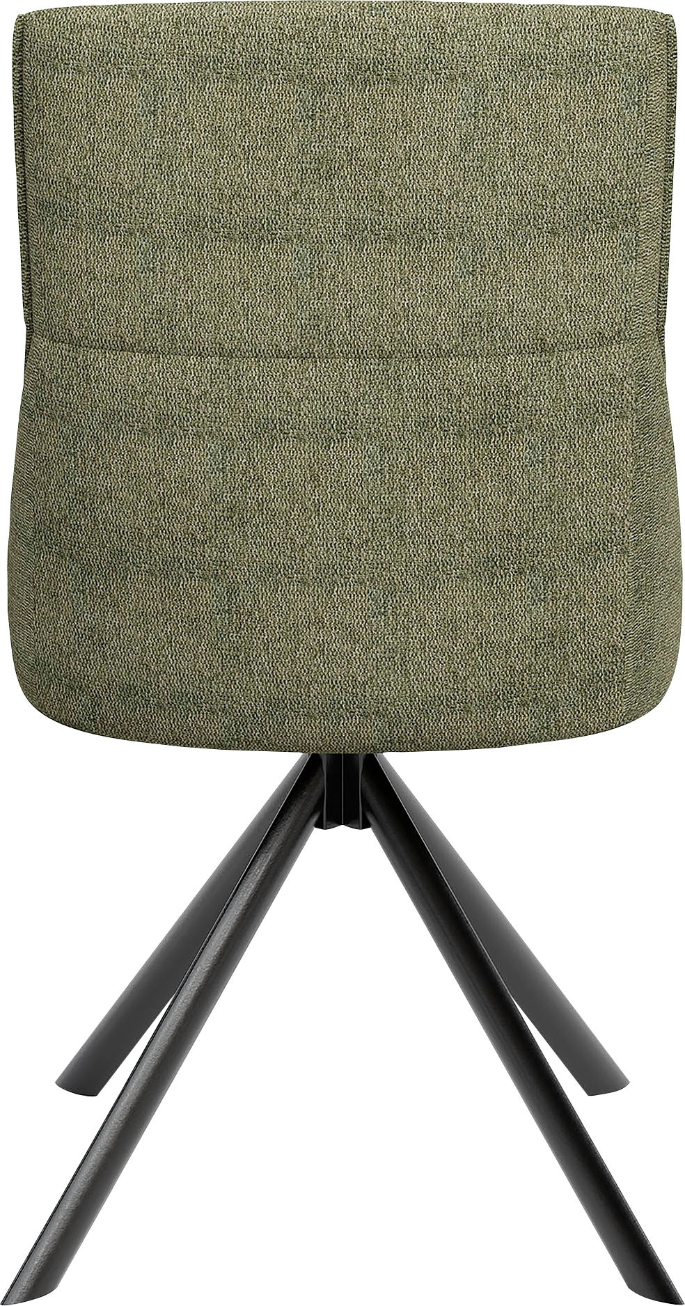 byLIVING Esszimmerstuhl »California«, (Set), 2 St., Samtstoff Velvet-Webstoff, 2er-Set, mit Taschenfederkern, 180 Grad drehbar mit Rückholfunktion