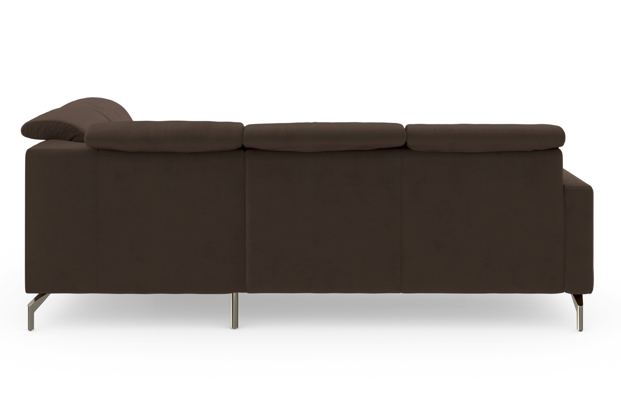 sit&more Ecksofa »Bailando L-Form«, wahlweise mit Kopfteilverstellung und Vorziehsitz, motorisch