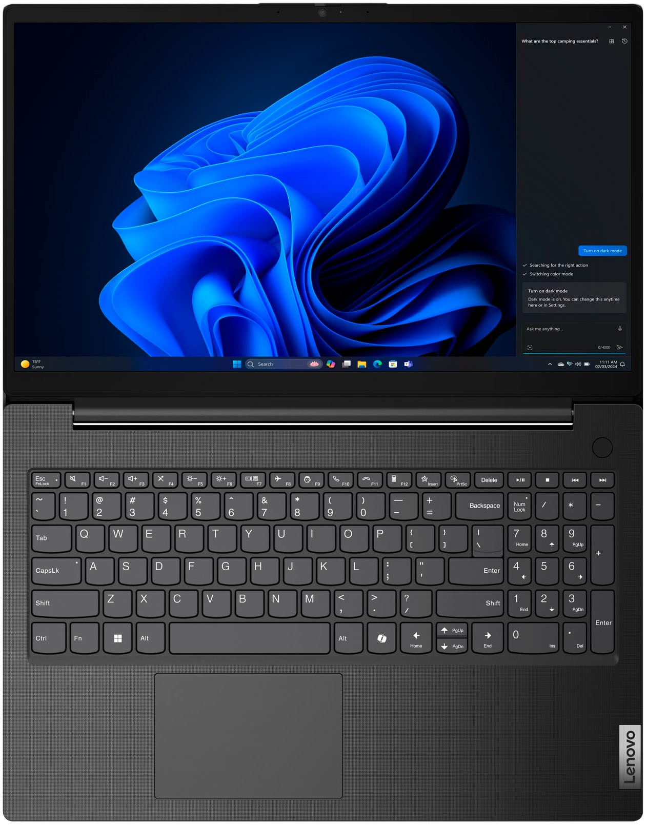 Lenovo Notebook »V15 G5 IRL« 39,6 cm / 15,6 ″ Intel Core i5 UHD Graphics 512 GB SSD