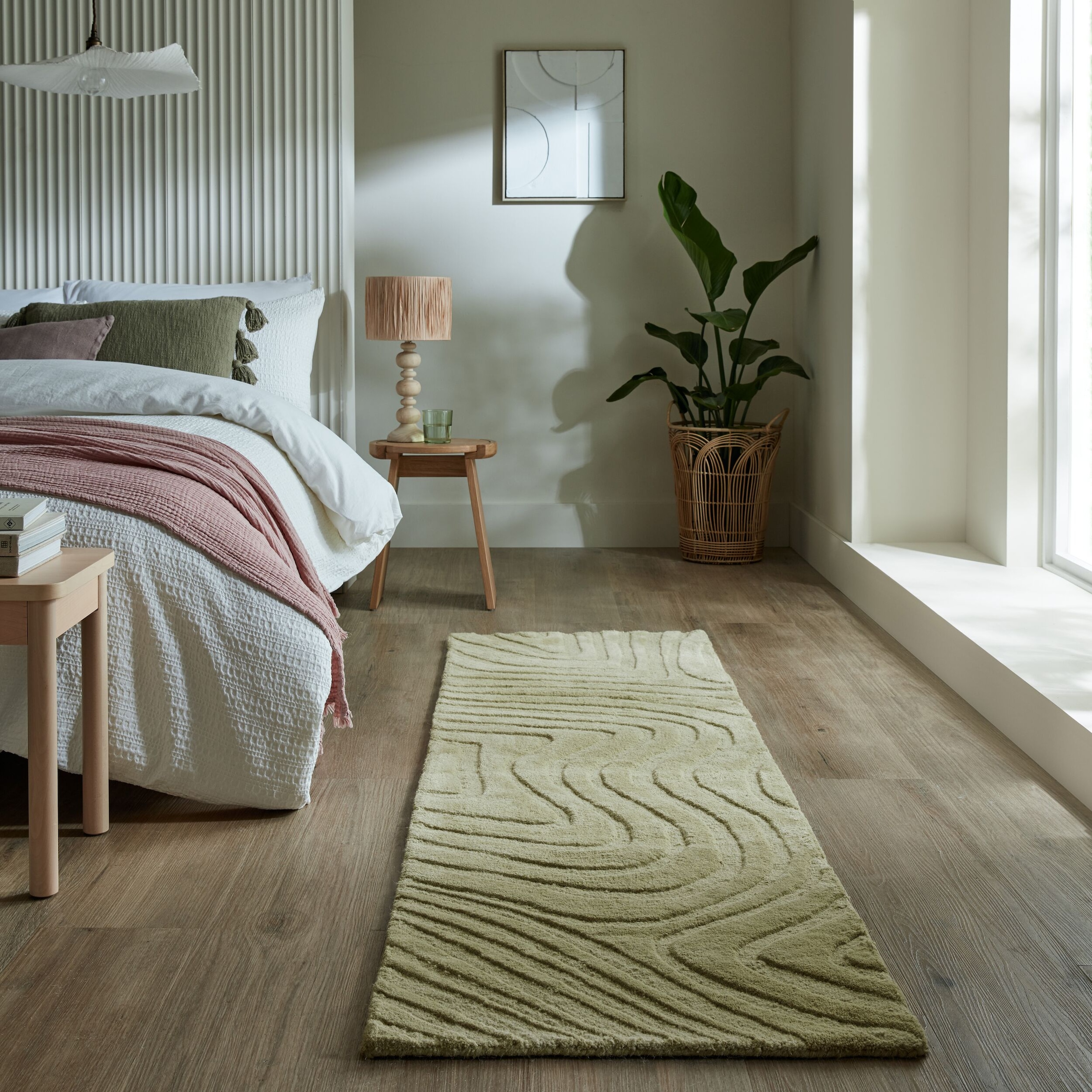 FLAIR RUGS Wollteppich »Mesmerise«, rechteckig, 14 mm Höhe, Wollteppich mit günstig online kaufen