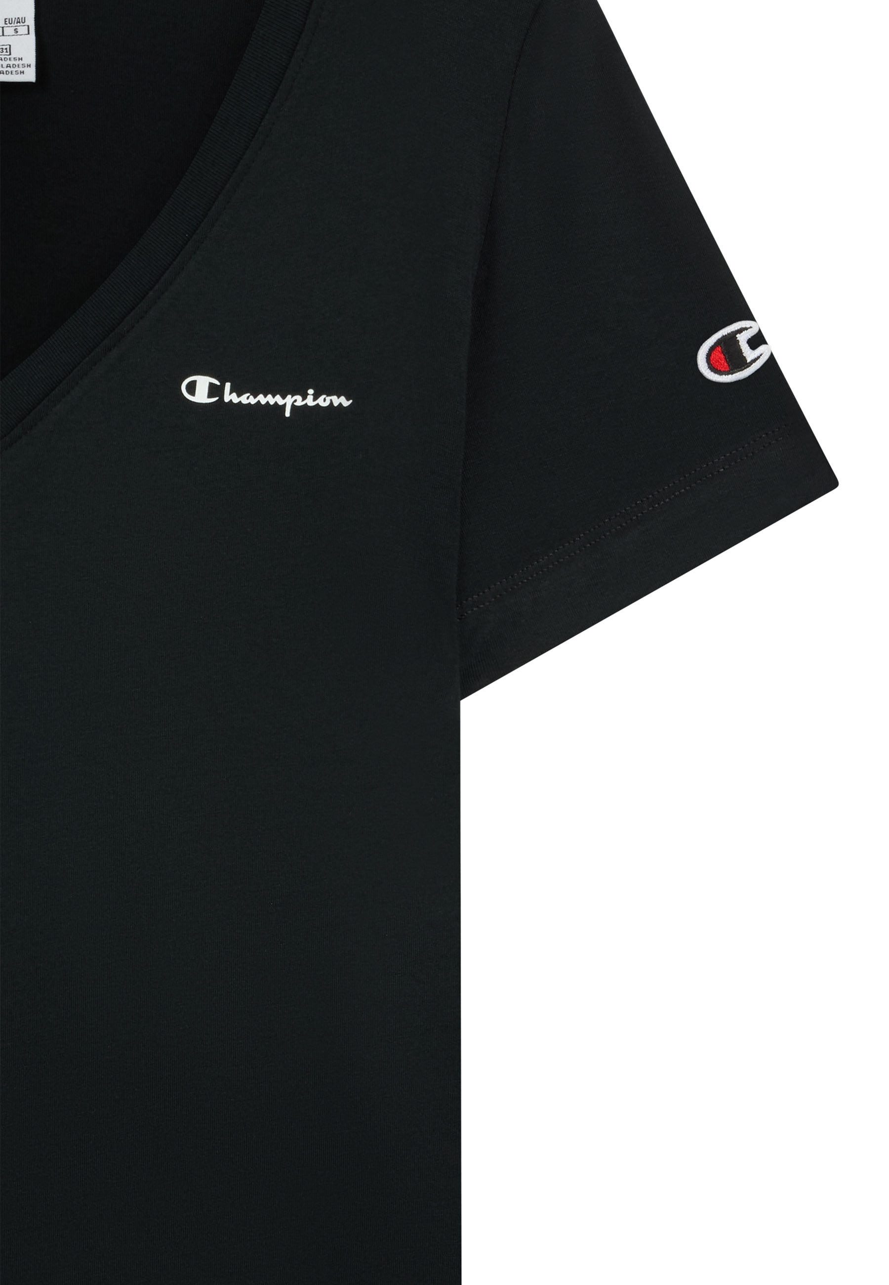 Champion T-Shirt »ICONS CONTRAST V-Neck T-Shirt« sportlicher Stil, für sportliche Aktivitäten, Kurzarmdesign