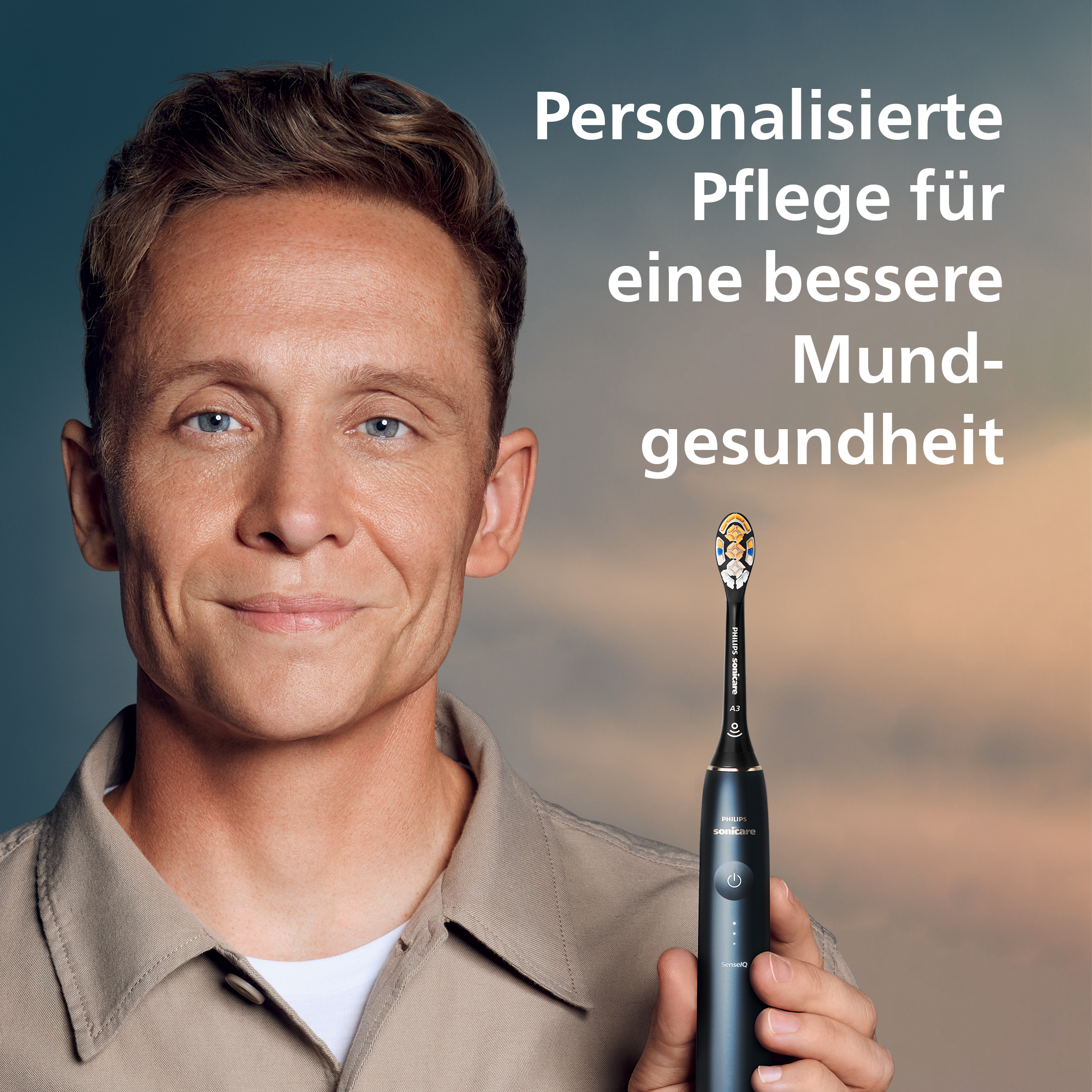 Philips Sonicare Elektrische Zahnbürste »Diamond Clean Prestige HX9992« 1 Stk. Aufsteckbürsten mit Schalltechnologie, SenseIQ-Technologie, KI gesteuerte Sonicare App