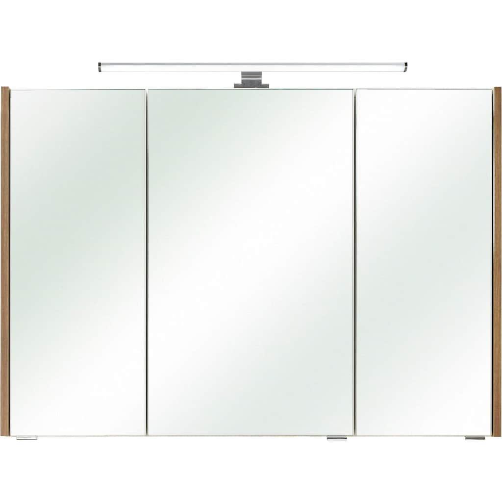 Saphir Spiegelschrank »Quickset 362 Badschrank, 3 Spiegeltüren, 6 Einlegeböden, 100 cm breit«