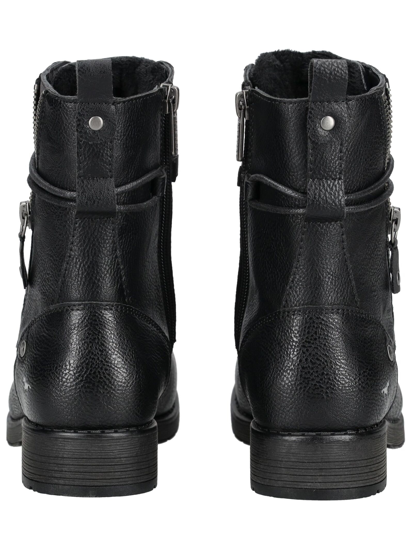 Mustang Shoes Schnürstiefelette »Mustang Shoes Stiefelette Lederimitat«