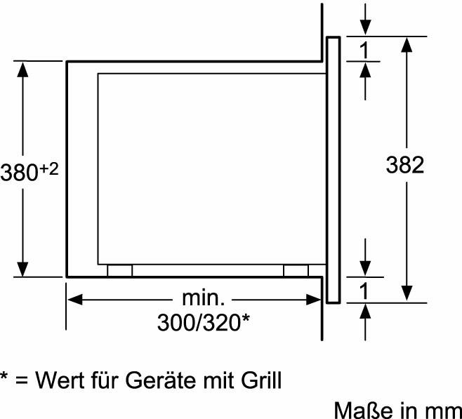 NEFF Einbau-Mikrowelle »N 50 HLAWD23N0«, Mikrowelle, 800 W