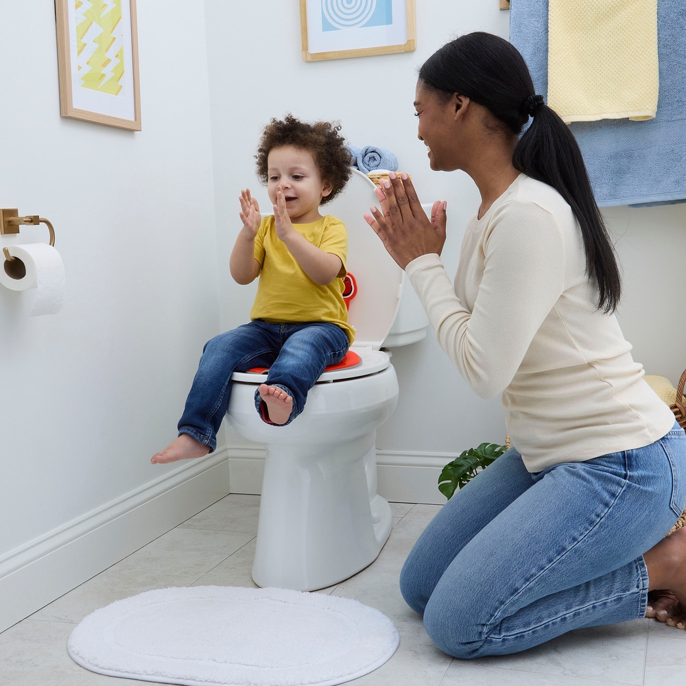 Bright Starts Toilettentrainer »Disney Baby Flip & Sit Toilettensitz - Cars«