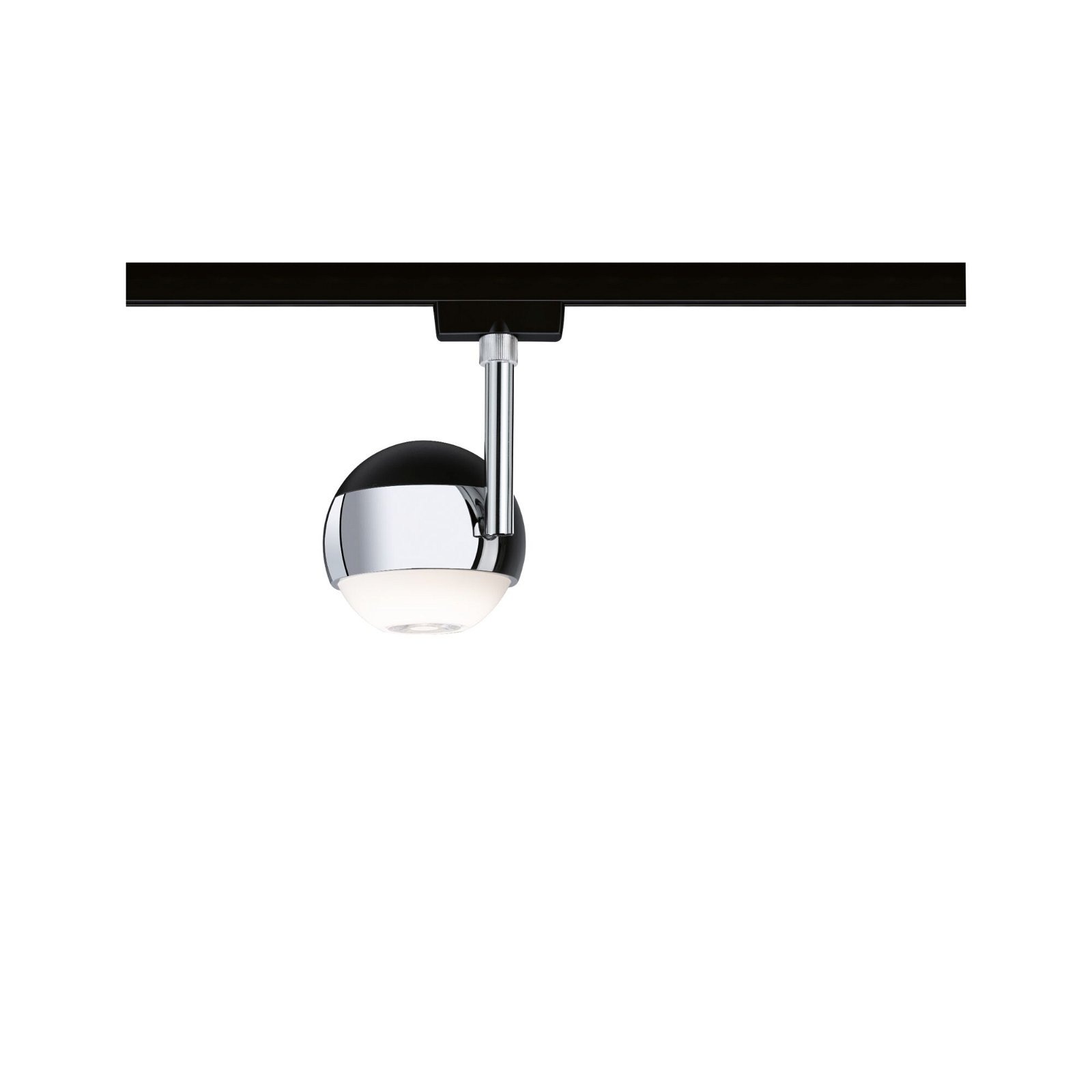Paulmann Schienensystem-Leuchten »URail Schienenspot Capsule II 439lm 6,3W 2700K 230V Chrom matt, 6W«, dimmbar, Einzelspot