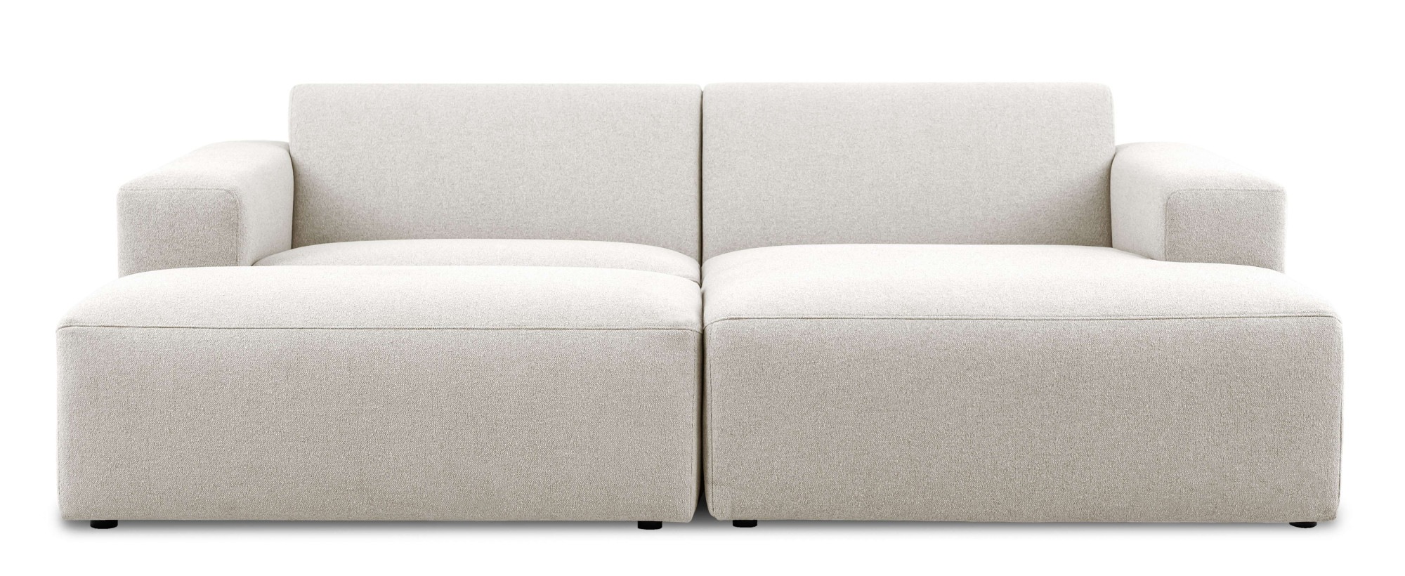 INOSIGN Ecksofa »Koa,228cm, L-Form, Modulsofa, Webstoff, Cord, Struktur, Ch günstig online kaufen