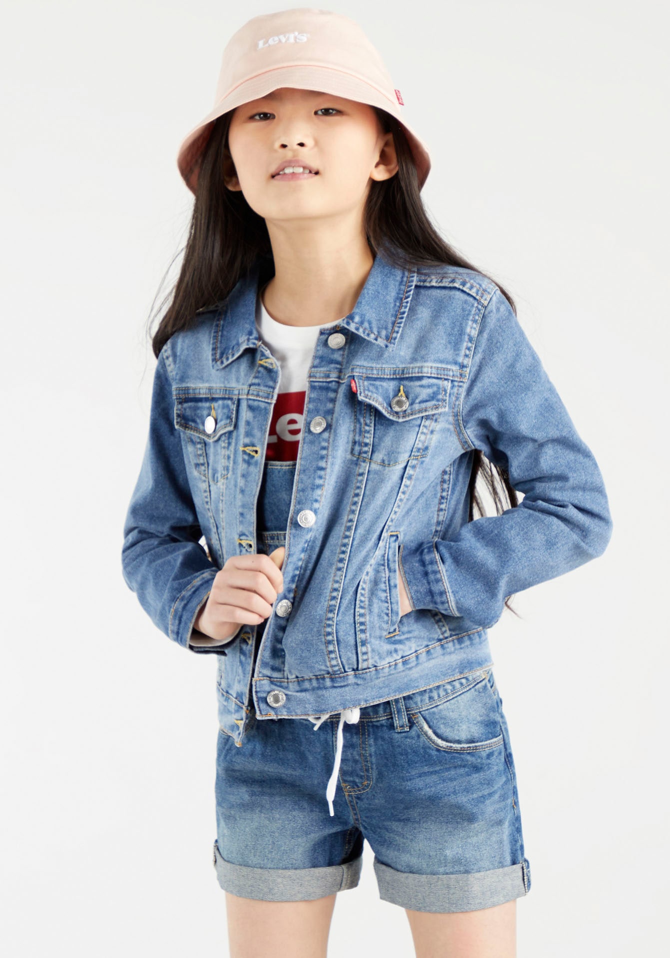 Levi's® Kids Jeansjacke »STRETCH TRUCKER JACKET«, for GIRLS