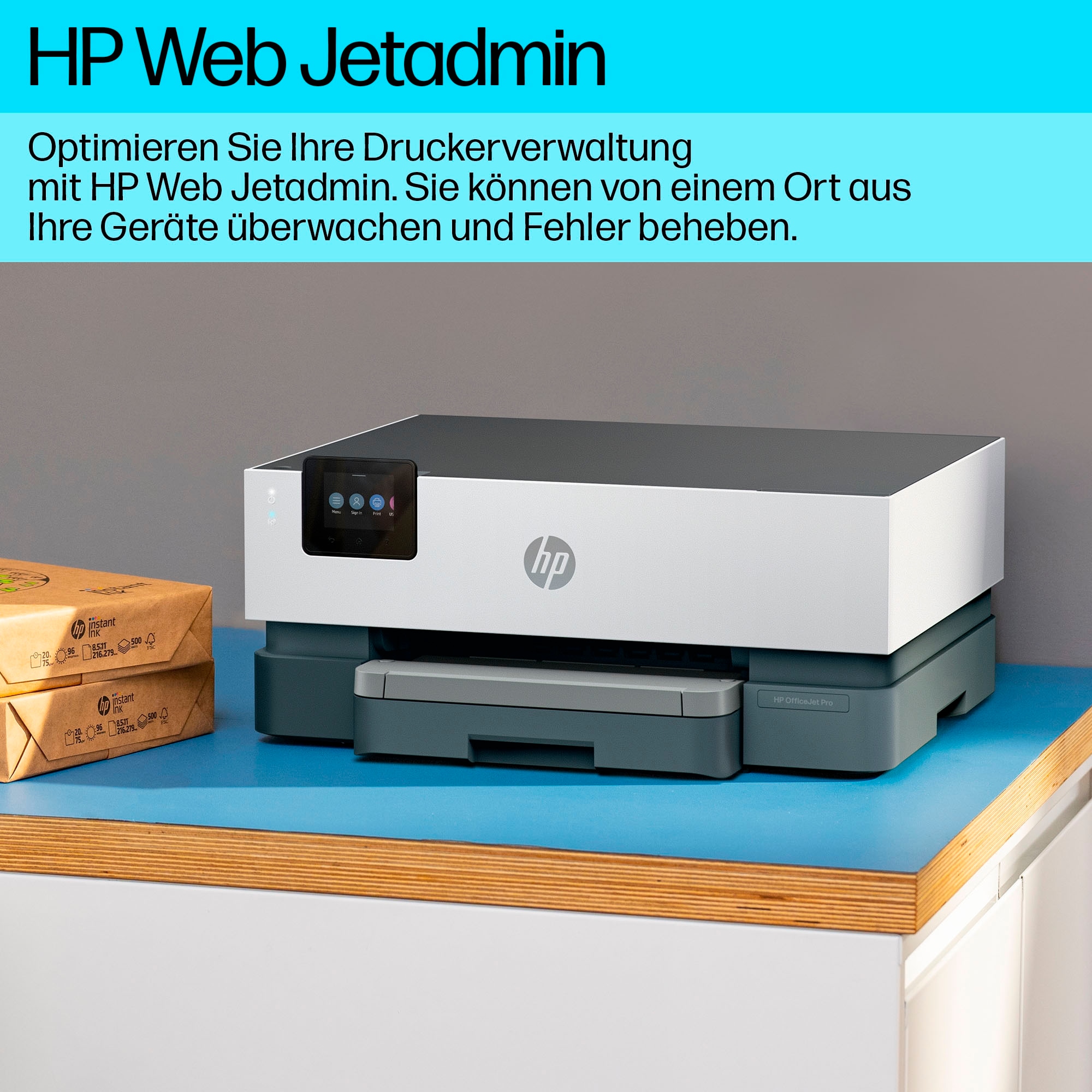 HP WLAN-Drucker »OfficeJet Pro 9110b«