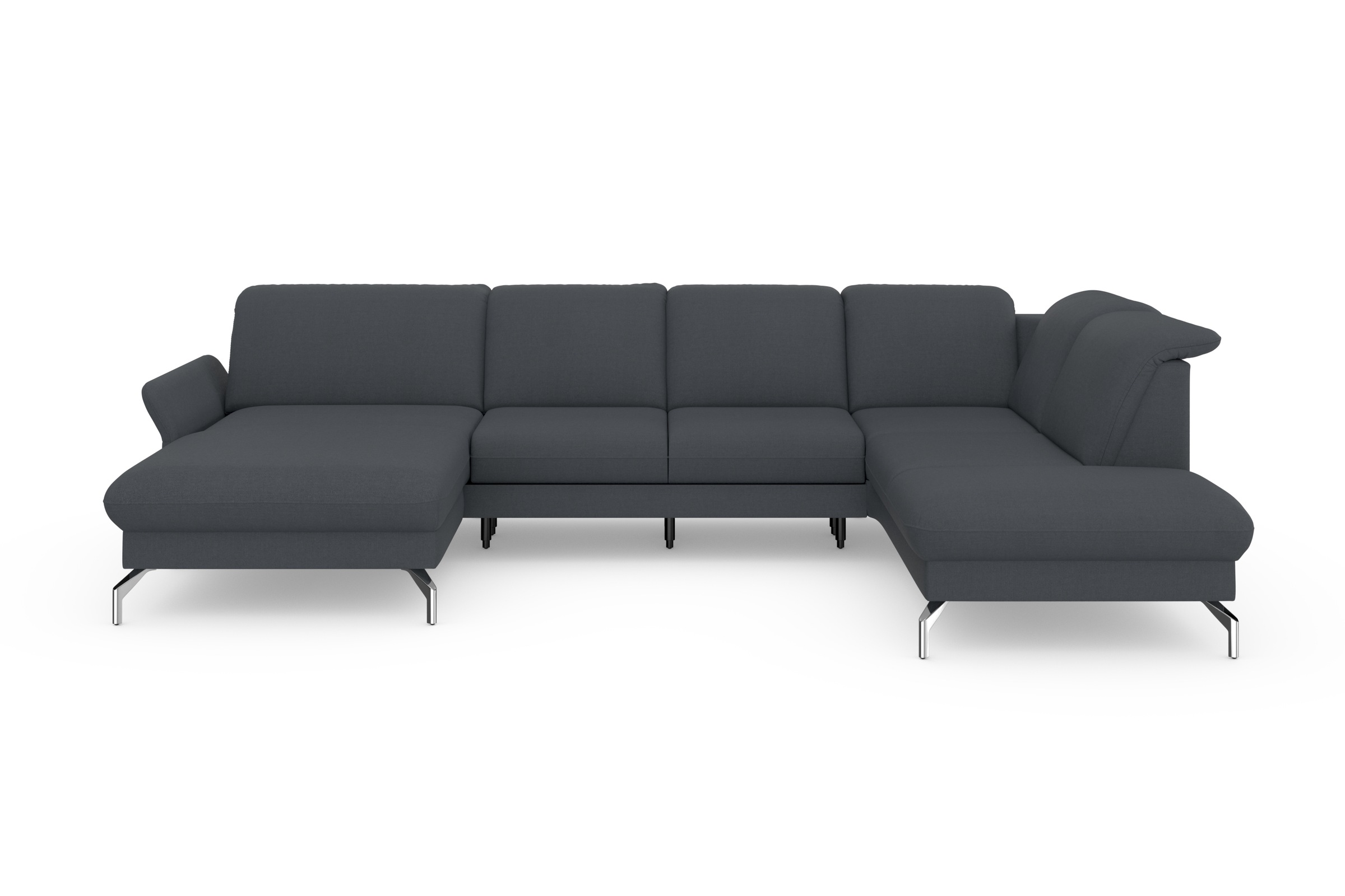 sit&more Wohnlandschaft »Fashion U-Form« wahlweise mit Kopfteilverstellung, günstig online kaufen