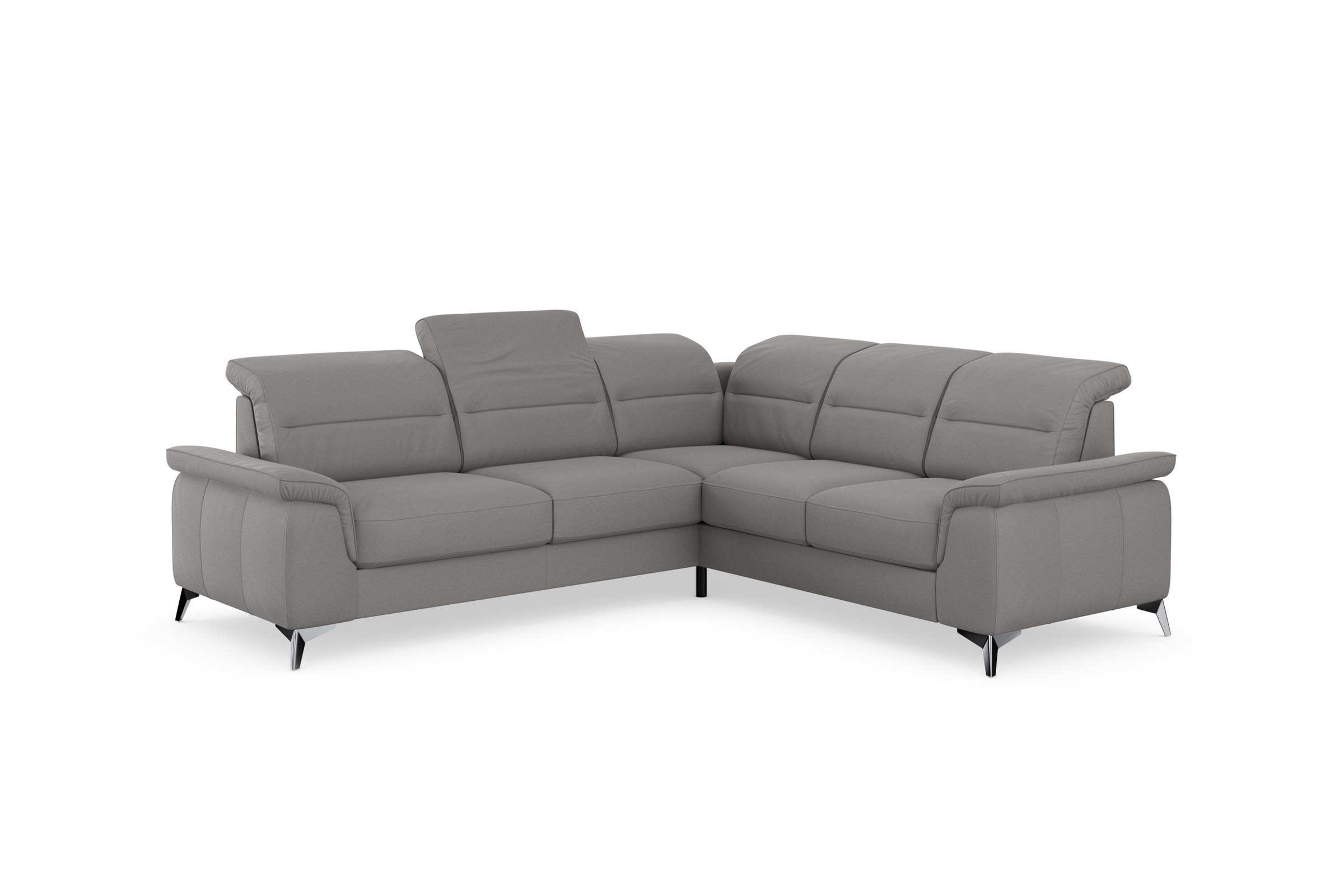 sit&more Ecksofa »Sinatra L-Form«, optional mit Kopfteilverstellung und Armteilfunktion