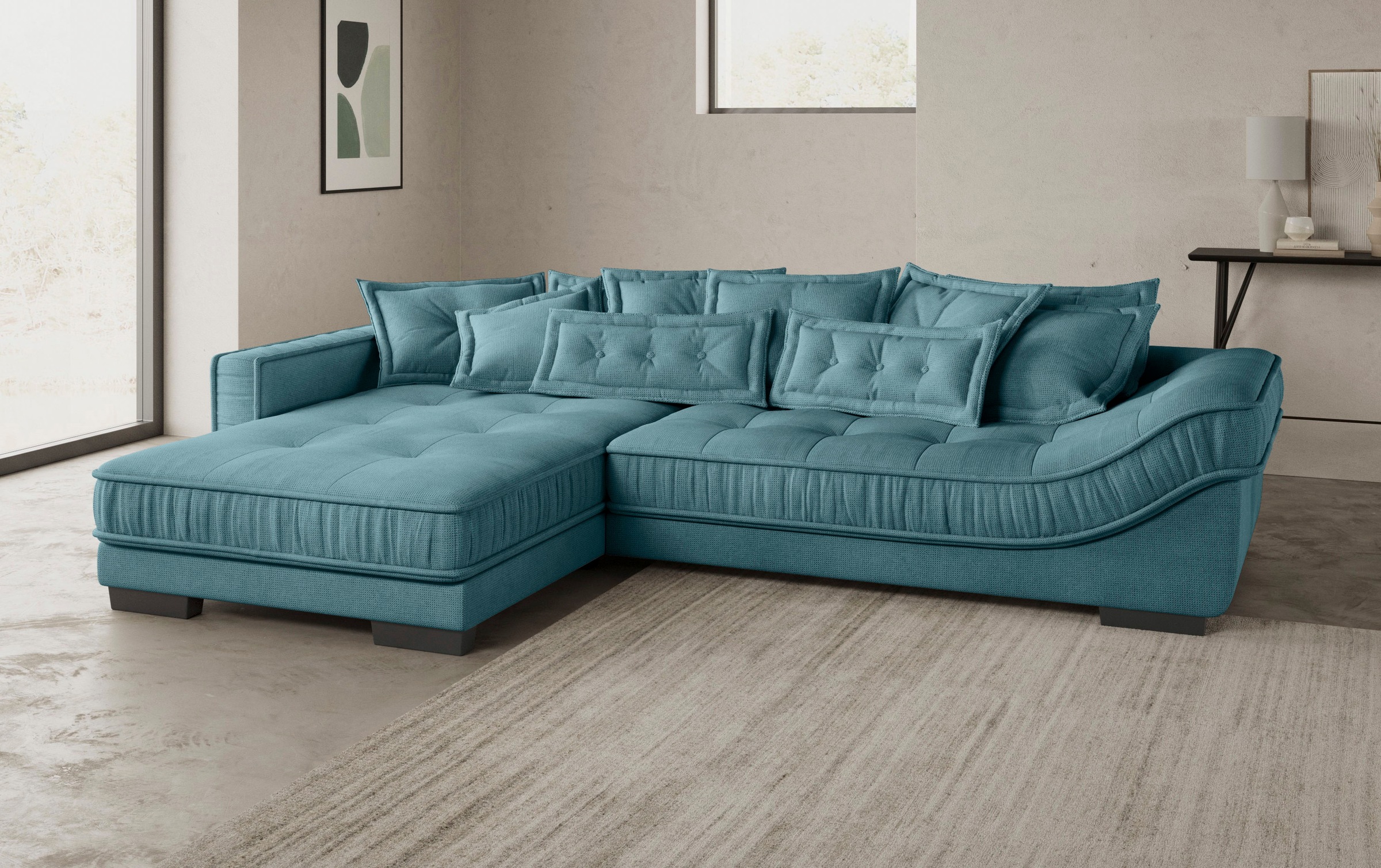 Mr. Couch Ecksofa »Diwan II DuraFlex L-Form«, DuraFlex-Kaltschaumpolsterung günstig online kaufen