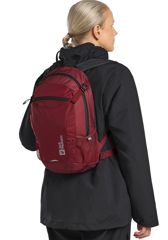 JACK WOLFSKIN Daypack »VELOCITY 12« deep-ruby