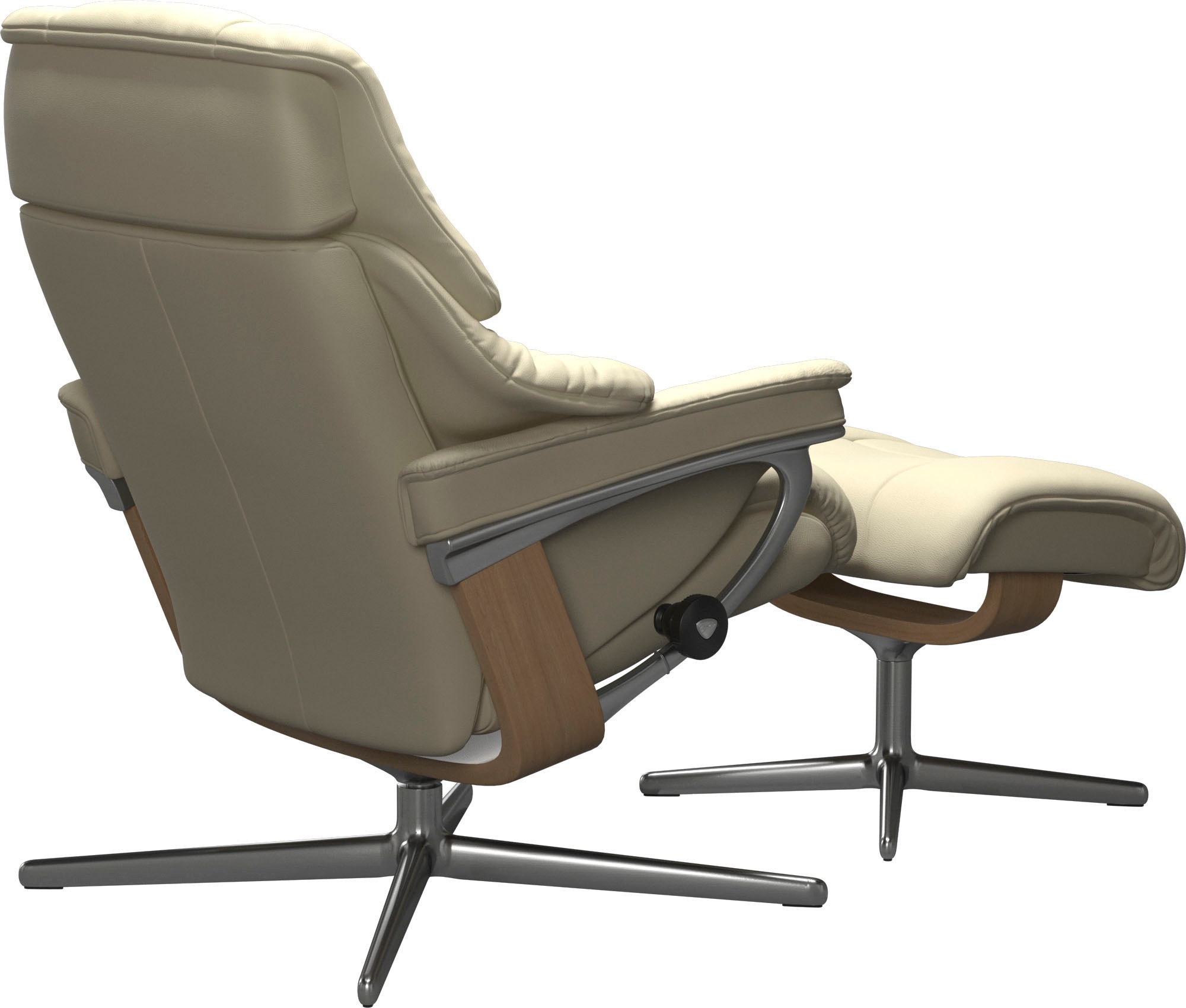 Stressless® Fußhocker »Reno«, mit Cross Base, Größe S, M & L, Holzakzent Eiche