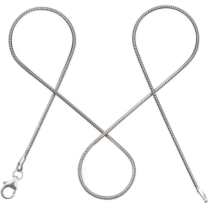 MODABILÉ Collierkettchen »Schmuck Geschenk Silber 925 Halsschmuck Schlangenkette Heartfelt« Made in Germany silberfarben 90 ELEGANT - Deine neue...