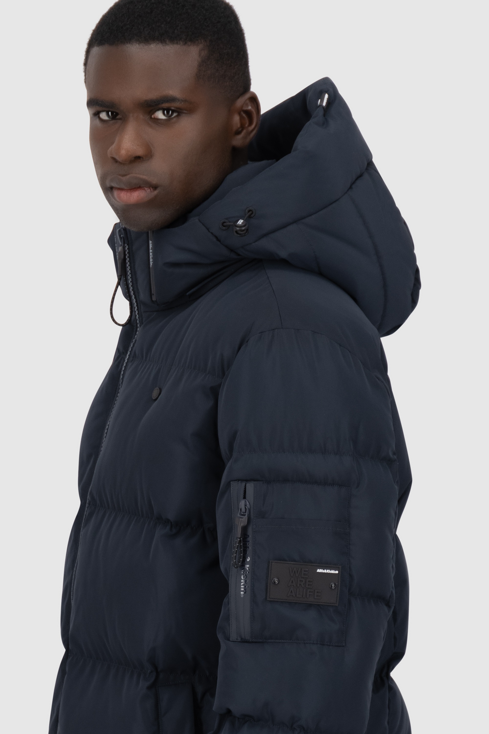 Alife & Kickin Winterjacke »Herren JamesAK A«, mit Kapuze
