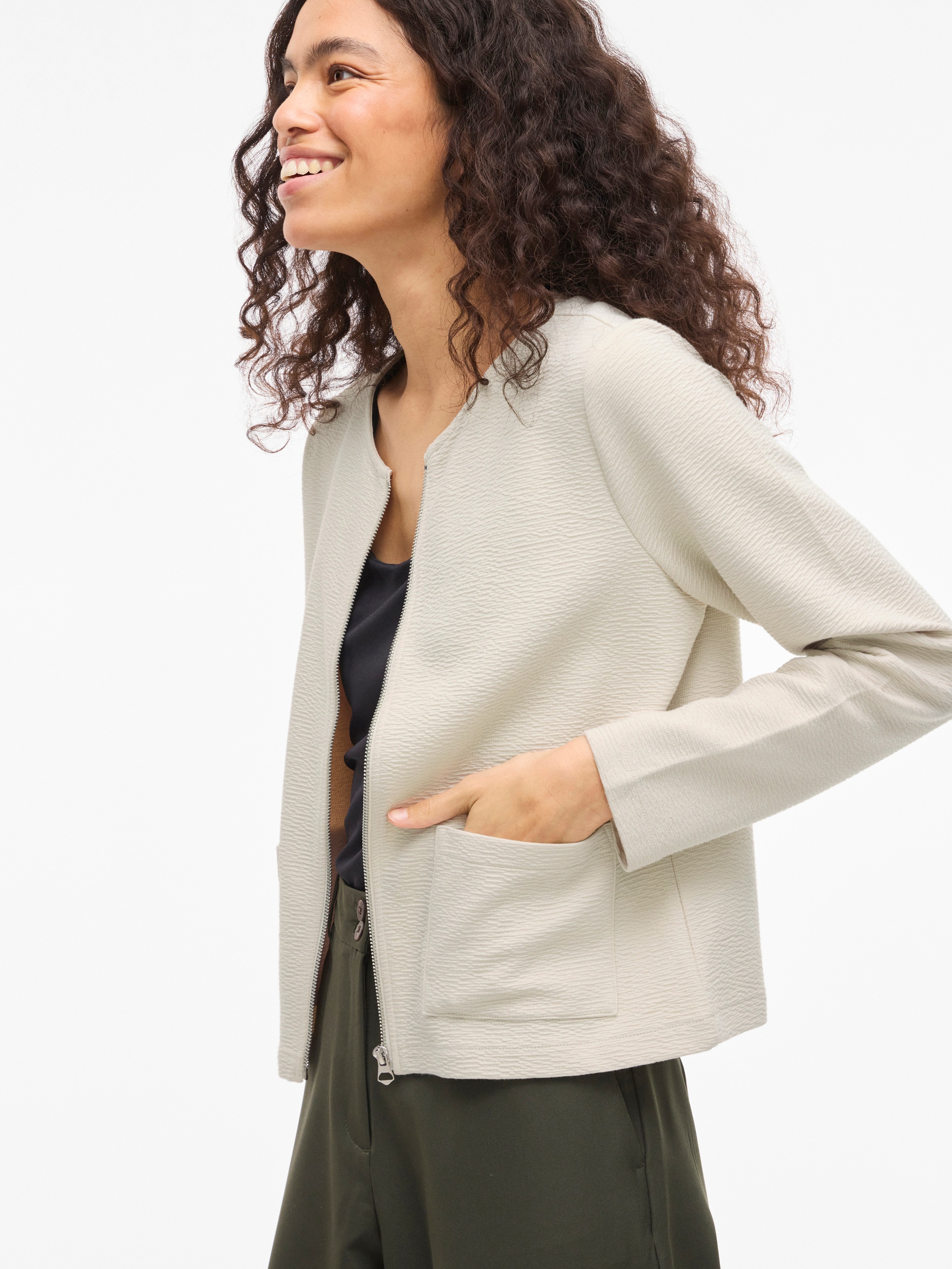 Vila Kurzblazer »VIGARDEN L/S SHORT CARDIGAN - NOOS«