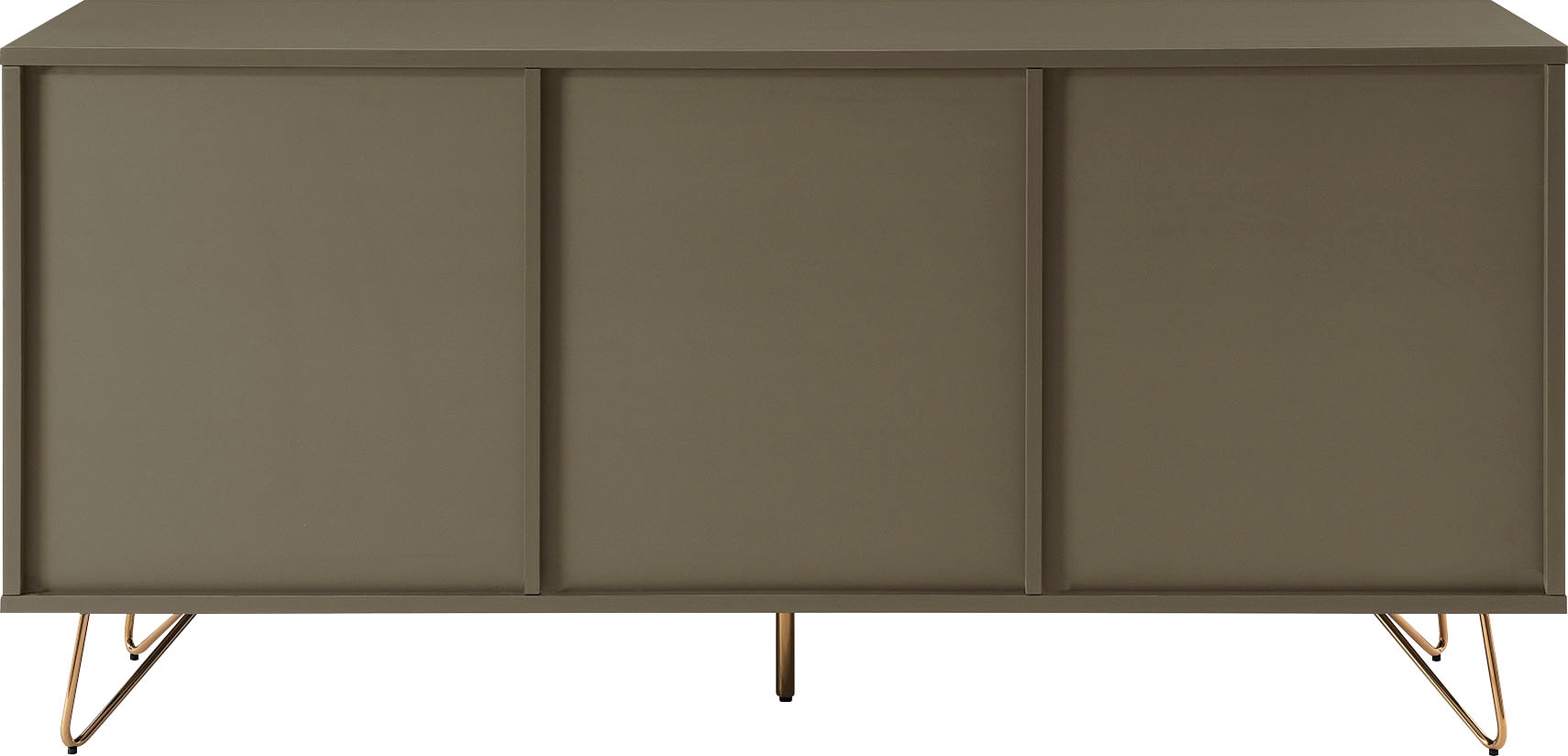 SalesFever Sideboard, Kommode mit Hairpin Beinen, Breite 150 cm