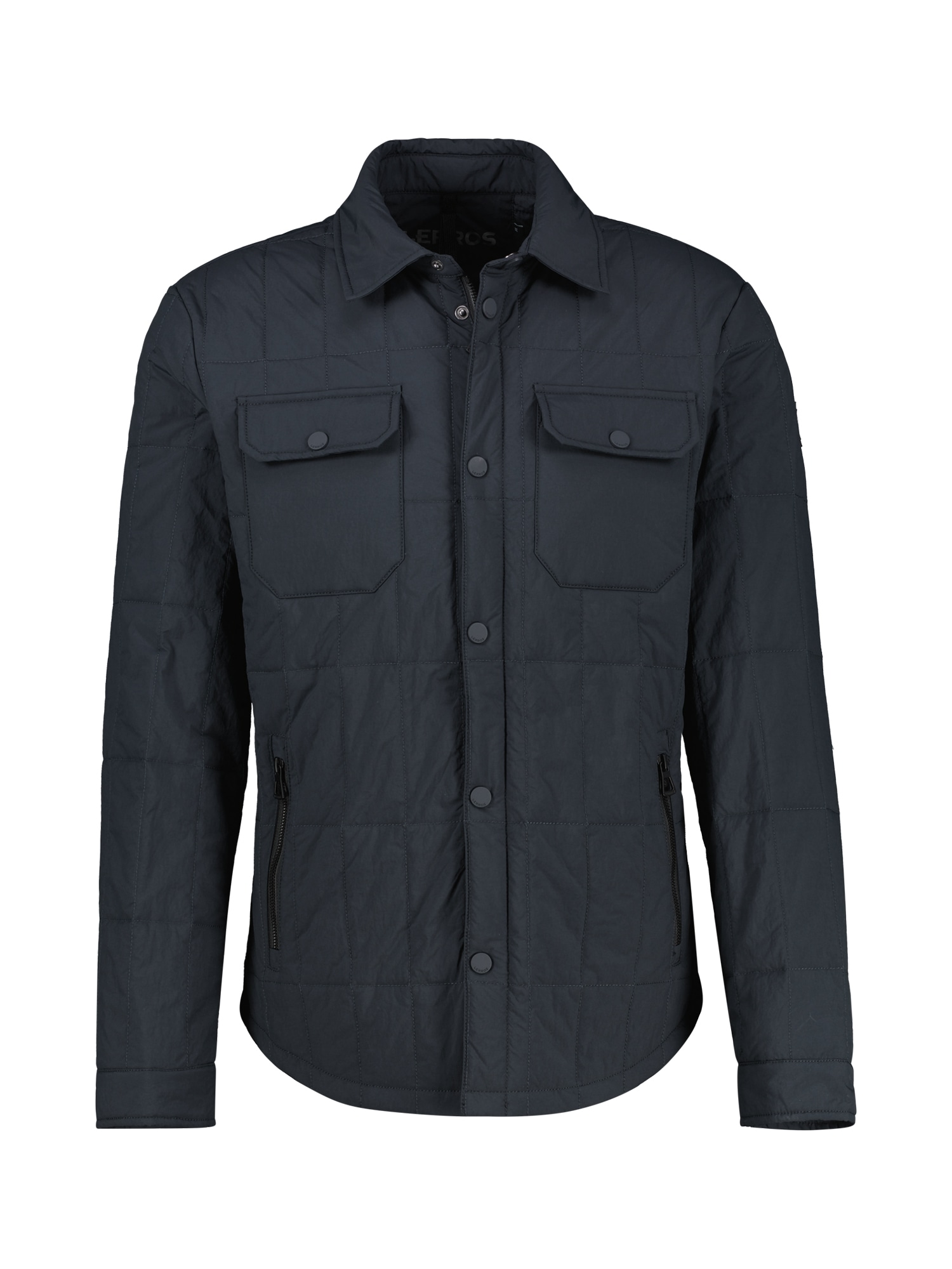 LERROS Hemdjacke »LERROS Overshirt-Jacke, leicht gefüttert«, ohne Kapuze, Wasserabweisend